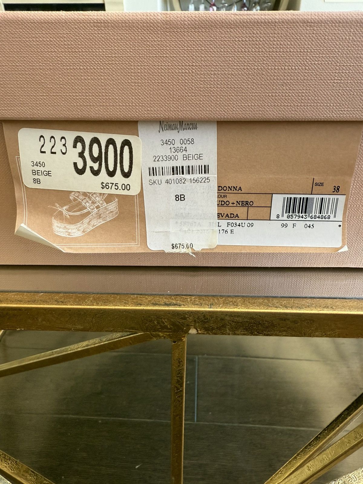 Miu Miu Miu Miu Pink Satin Platform Ballerina Espadrilles Size US 8 / IT 38 - 16 Thumbnail