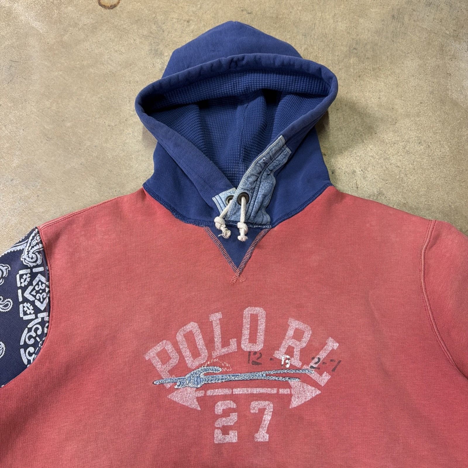 Polo Ralph Lauren Vintage Polo Ralph Lauren Hoodie Mens Large Y2K Short Sleeve Size US L / EU 52-54 / 3 - 1 Thumbnail