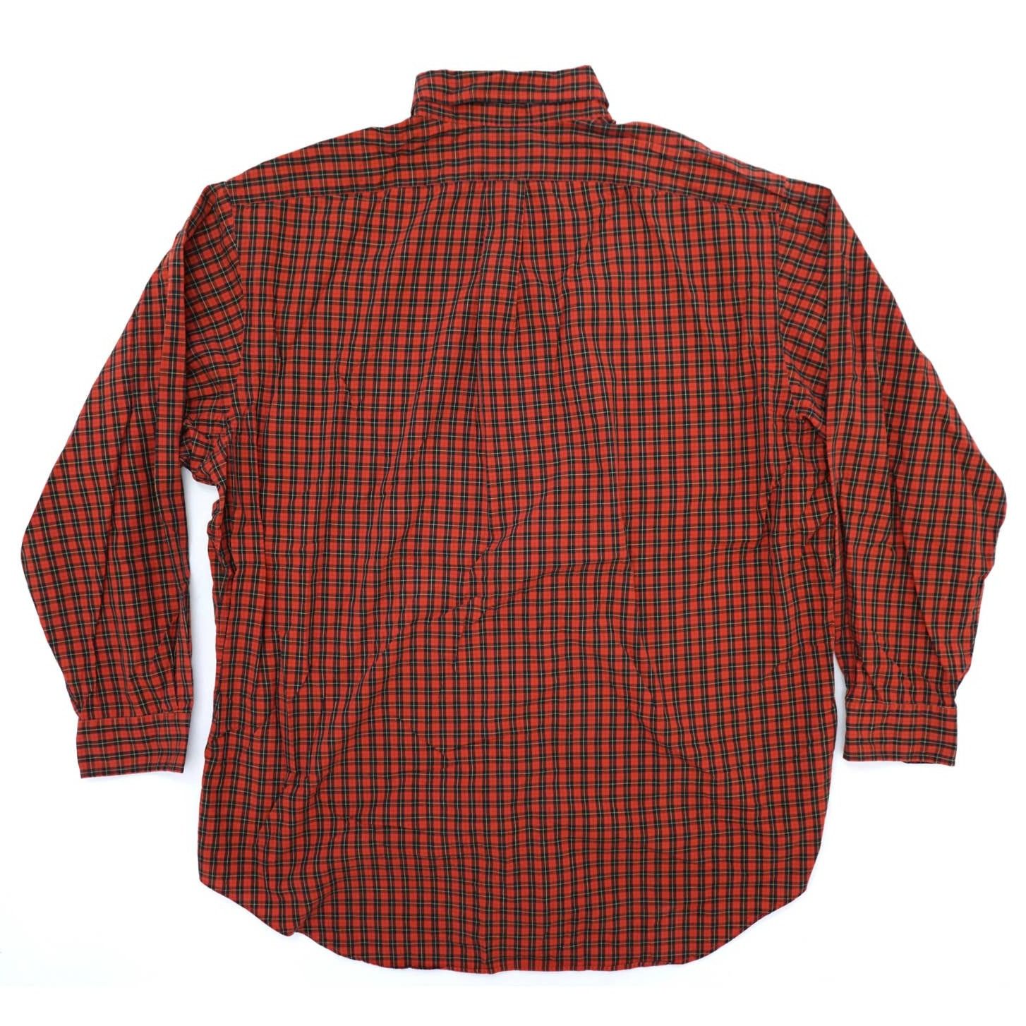 Polo Ralph Lauren × Vintage Vintage Polo Ralph Lauren Yarmouth Plaid Shirt Men's L Size US L / EU 52-54 / 3 - 2 Thumbnail