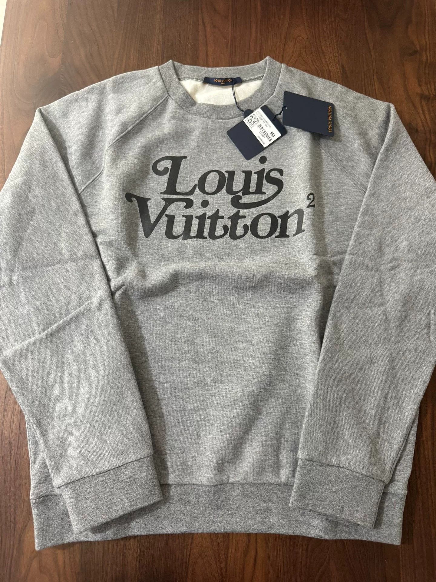 Louis Vuitton Louis Vuitton x Nigo Gray Logo Sweatshirt Size US M / EU 48-50 / 2 - 1 Thumbnail