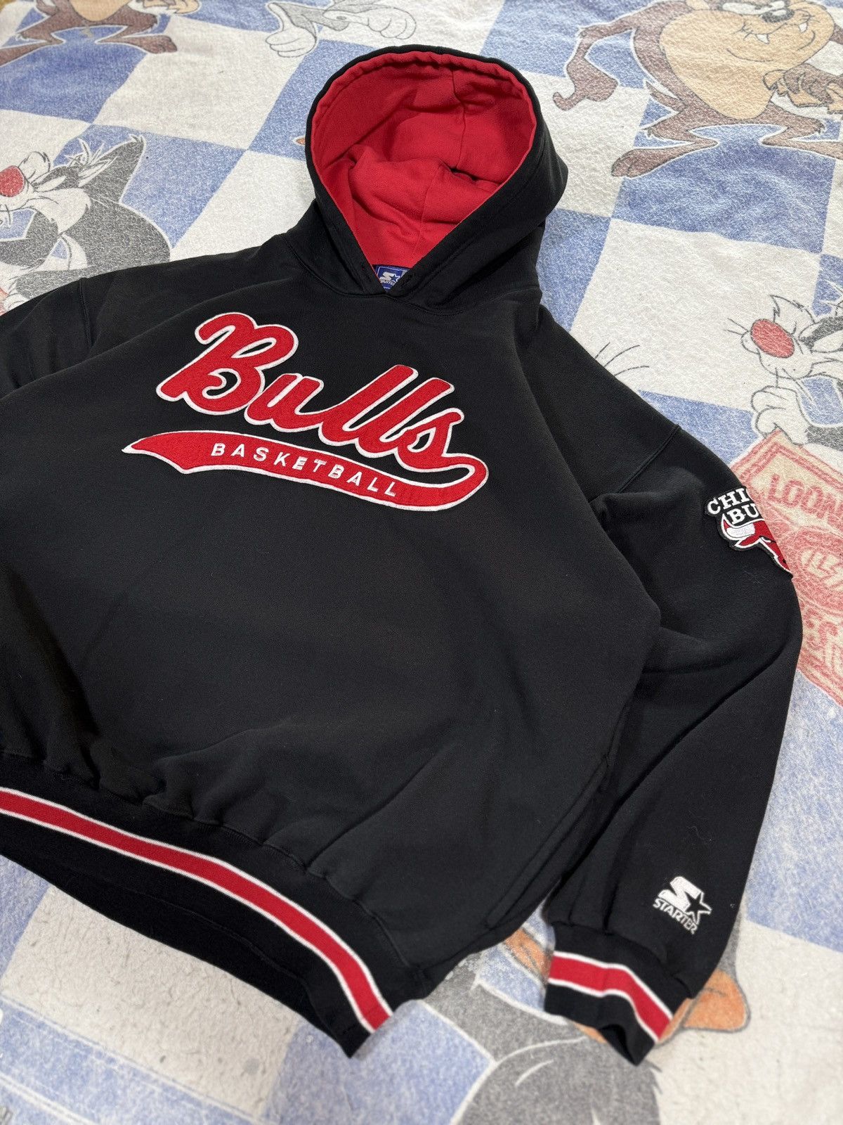 NBA Vintage Chicago bulls sweatshirt Size US XL / EU 56 / 4 - 2 Thumbnail