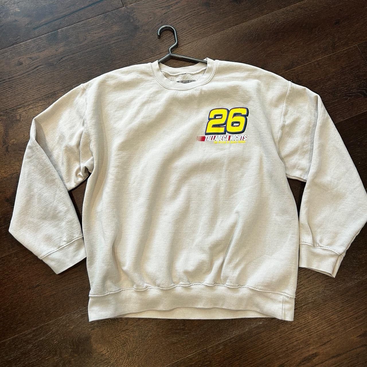Other Beige NASCAR(Talladega Nights)Crewneck Men’s Size L Size US L / EU 52-54 / 3 - 2 Thumbnail