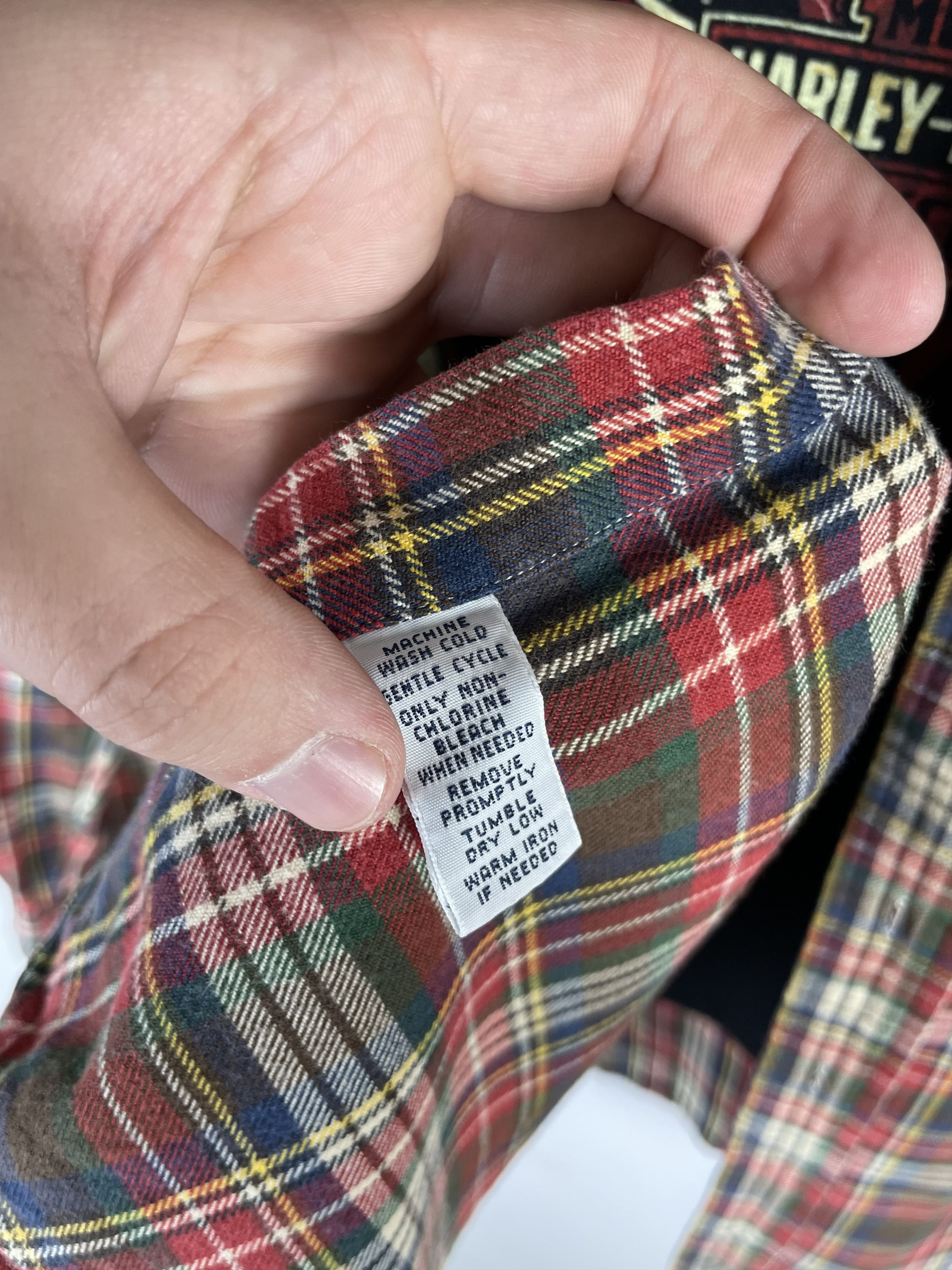 Flannel Flannel Polo Ralph Lauren Vintage Mens Shirt Size US XXL / EU 58 / 5 - 5 Thumbnail