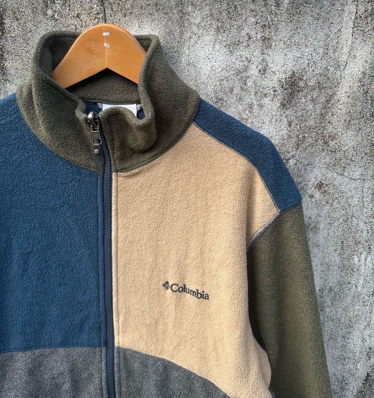Columbia Columbia fleece multicolor zipper jacket Size US L / EU 52-54 / 3 - 3 Thumbnail