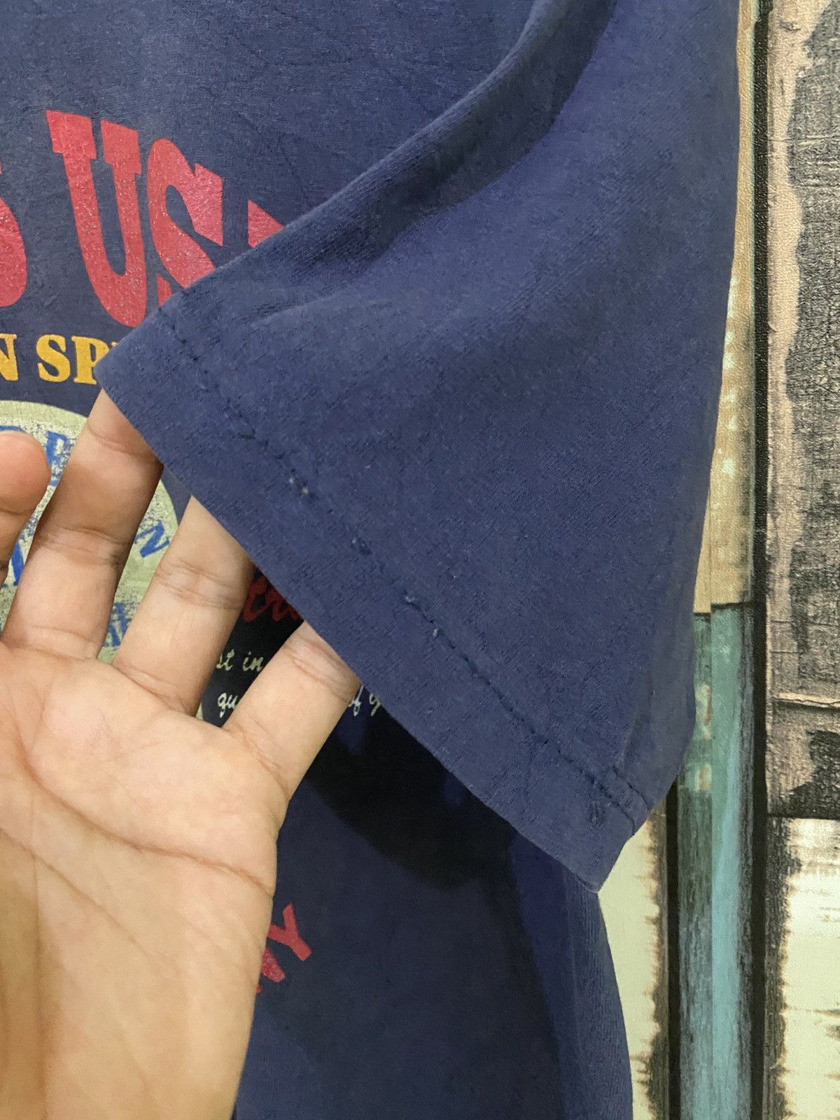 Georges Marciano × Guess × Vintage Vintage Distressed Guess Goerges Marciano T Shirt Size US L / EU 52-54 / 3 - 7 Thumbnail