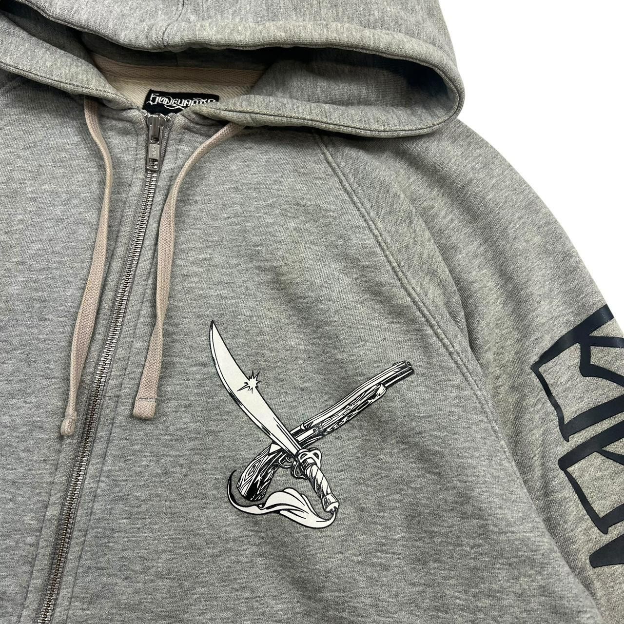 Stussy Vintage Stussy x Neighbourhood Boneyards Hoodie Extra Large Size US XL / EU 56 / 4 - 2 Thumbnail