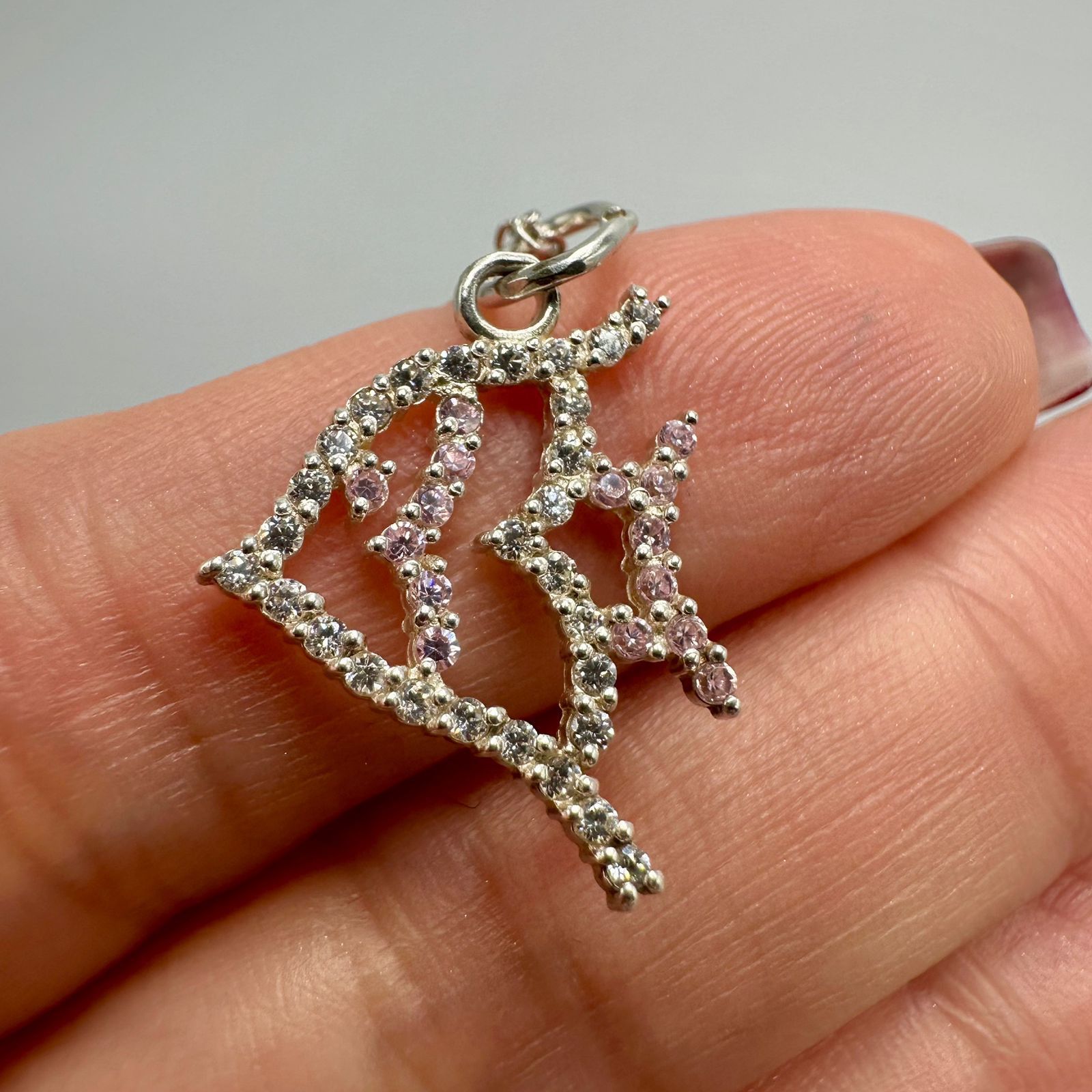 Sterling Silver Vintage 925 Sterling Silver Fish Pendant Necklace Size ONE SIZE - 2 Thumbnail