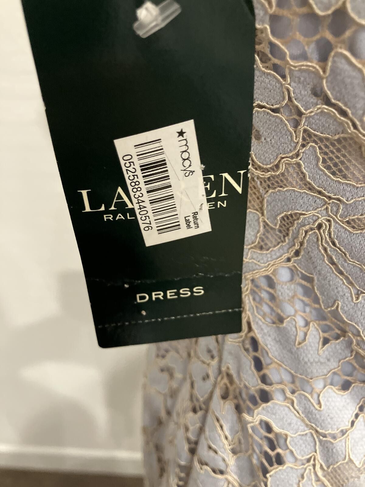 Polo Ralph Lauren NWT Sleeveless Lace Sheath Dress Size XS / US 0-2 / IT 36-38 - 8 Thumbnail