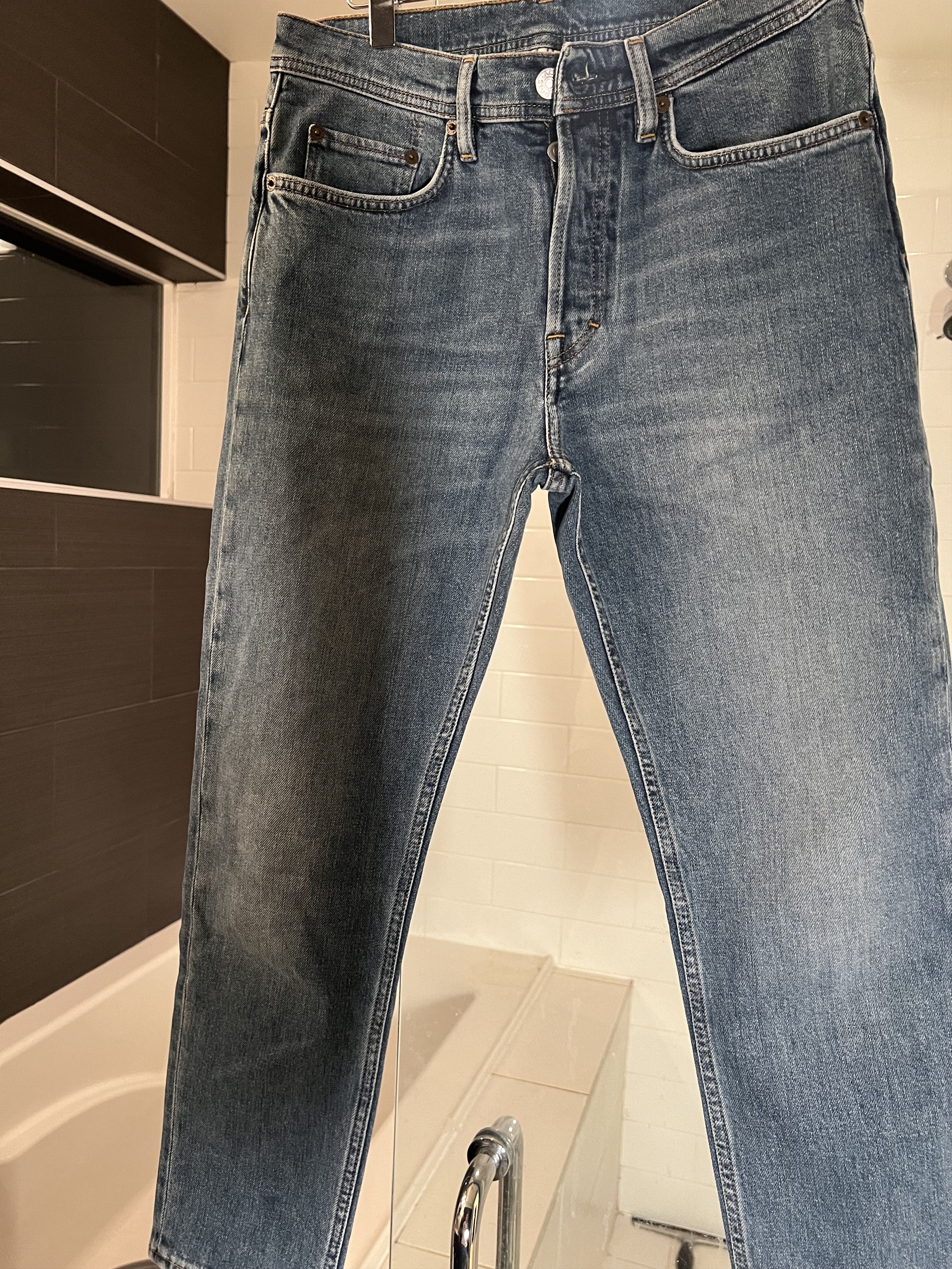 Acne Studios Slim Fit River Denim - sz 28/30 Size US 28 / EU 44 - 1 Thumbnail
