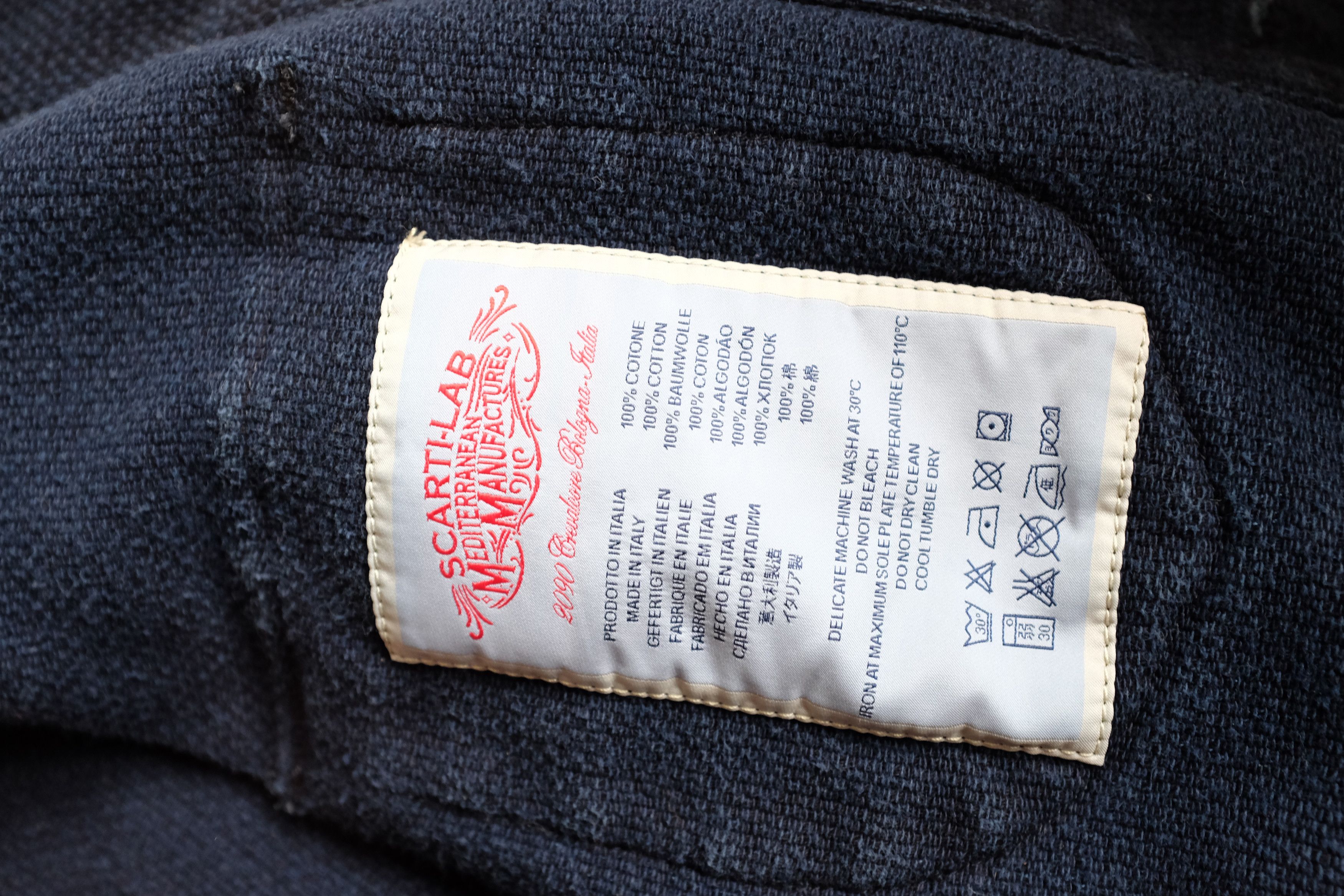 Scarti-Lab 707 dobby indigo jacket Size US M / EU 48-50 / 2 - 8 Thumbnail
