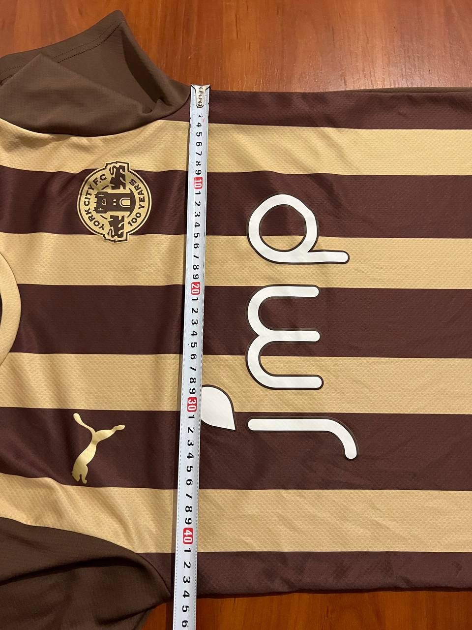 Puma 2022/23 YORK CITY FC THIRD 100 YEARS SOCCER FOOTBALL JERSEY Size US S / EU 44-46 / 1 - 20 Thumbnail