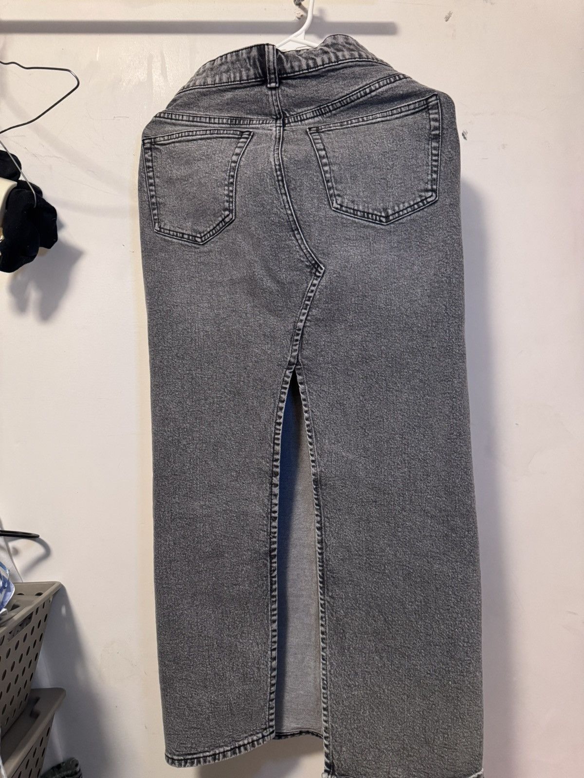 H&M Denim Maxi Skirt Size 27" / US 4 / IT 40 - 2 Thumbnail