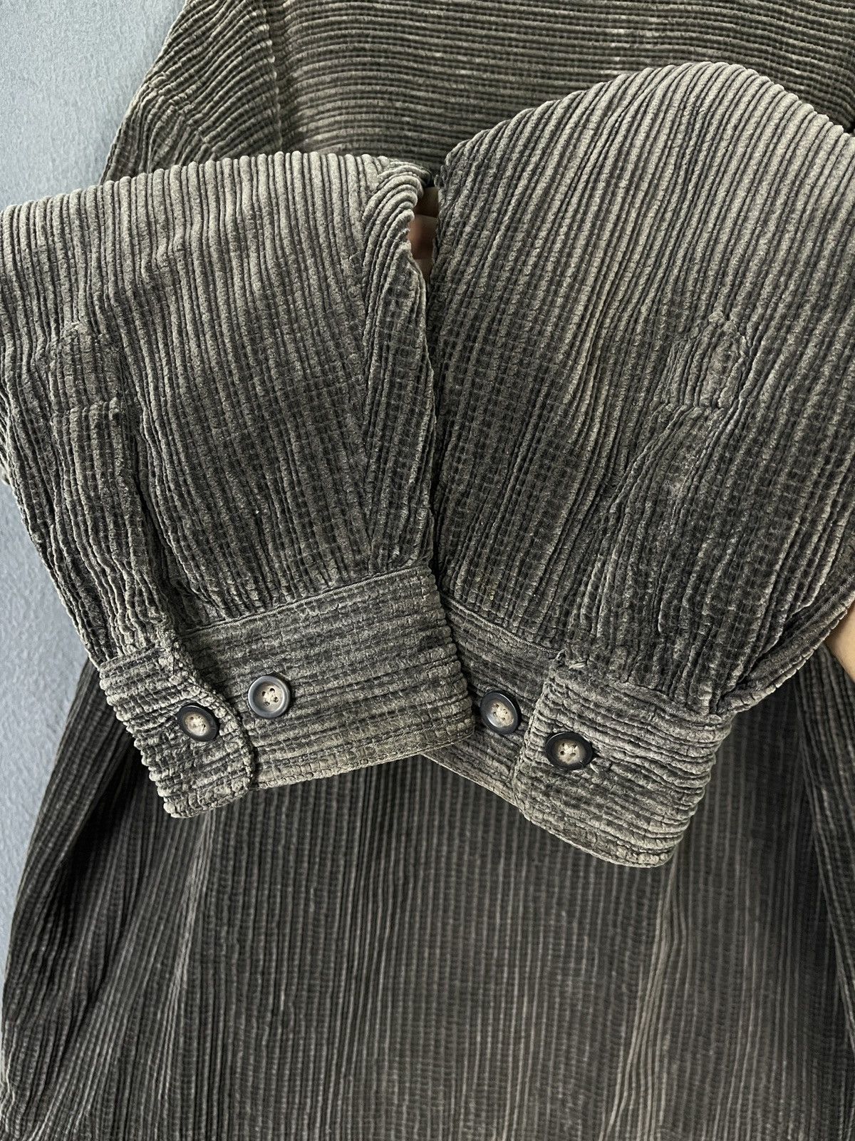 Vintage Piko Corduroy Casual Zip Up Jacket