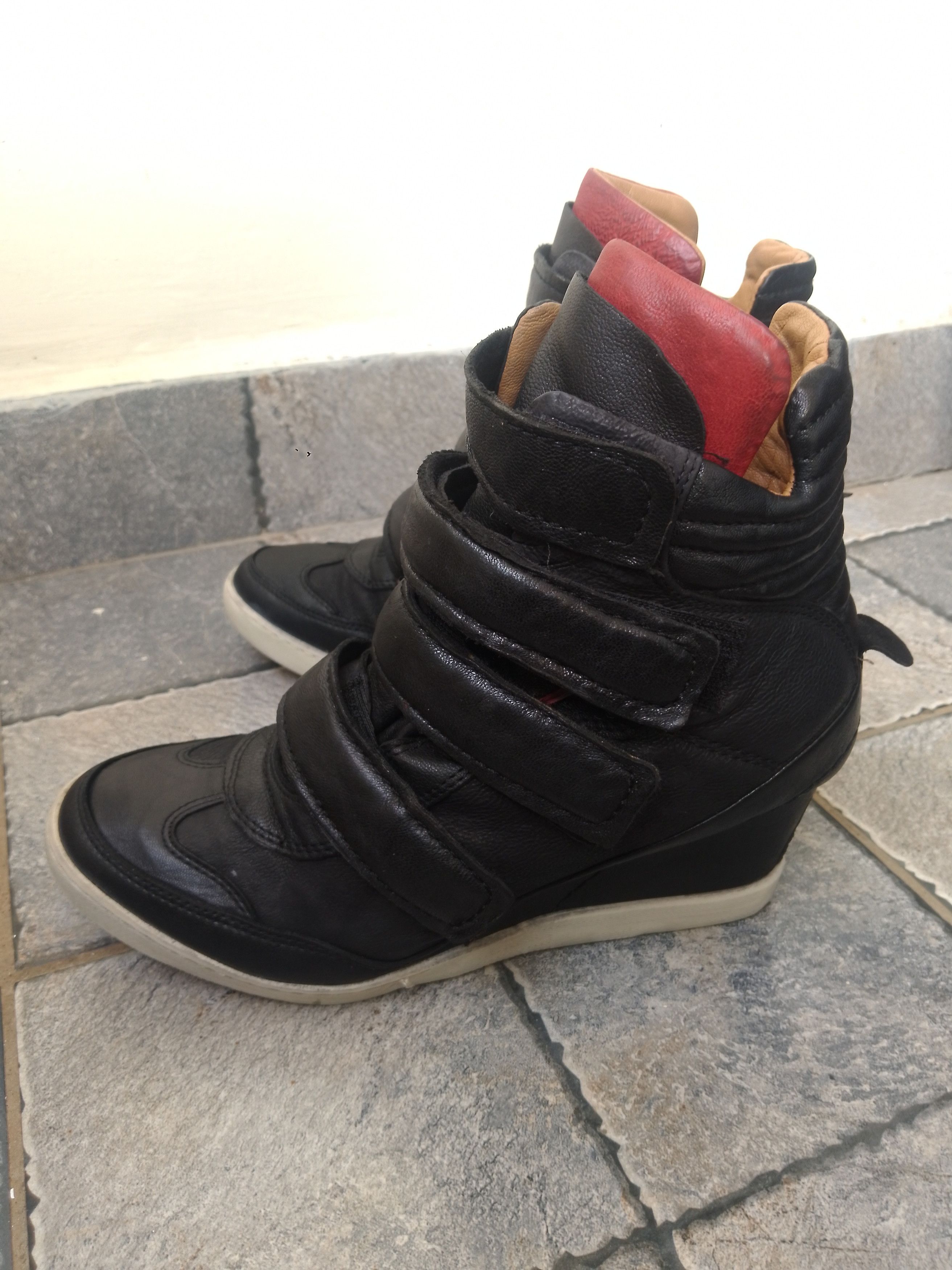 A.S.98 AS 98 leather wedge sneakers Size US 10 / IT 40 - 5 Thumbnail
