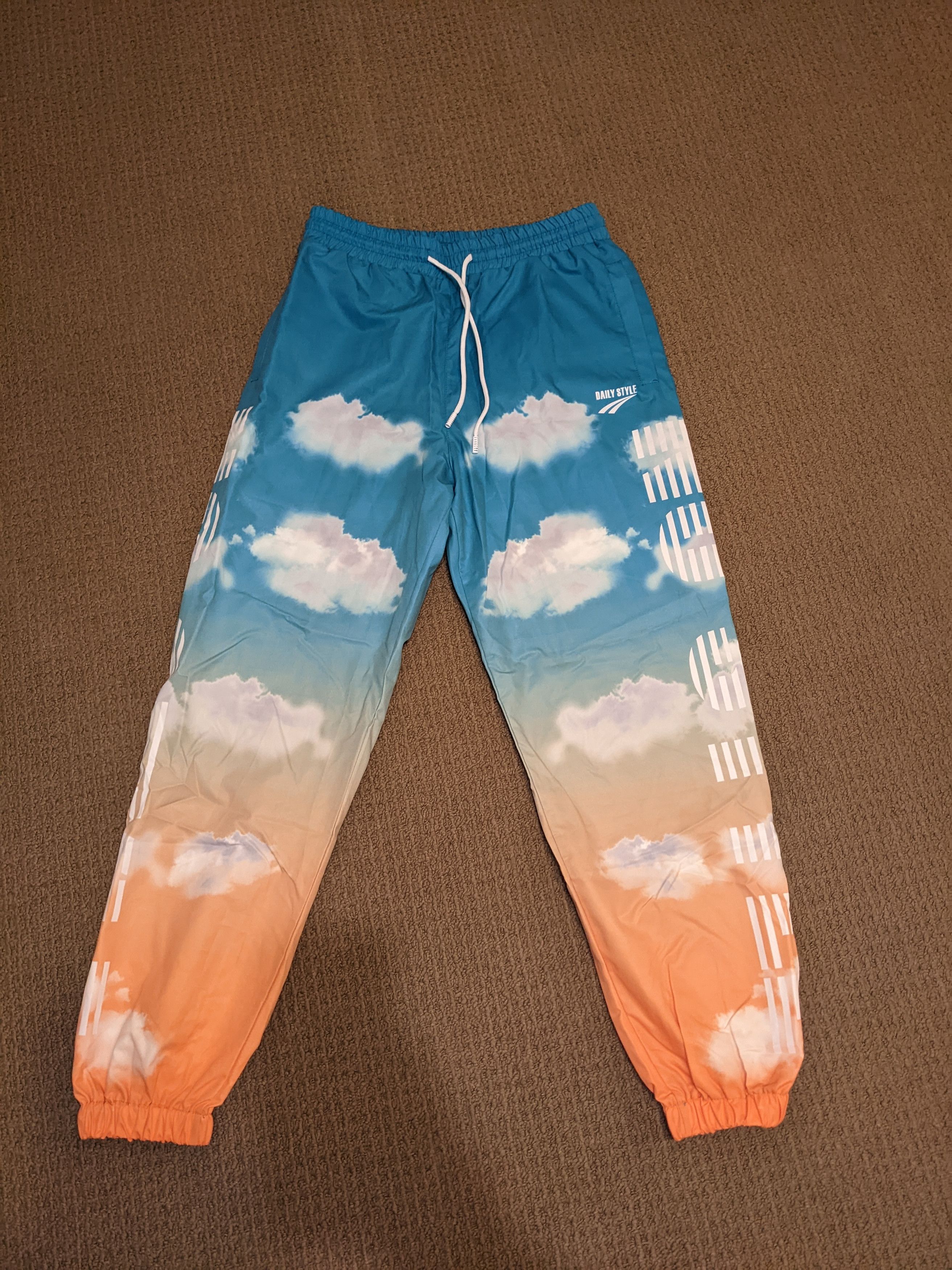 Other Blue/Orange Pants Size US 30 / EU 46 - 1 Thumbnail