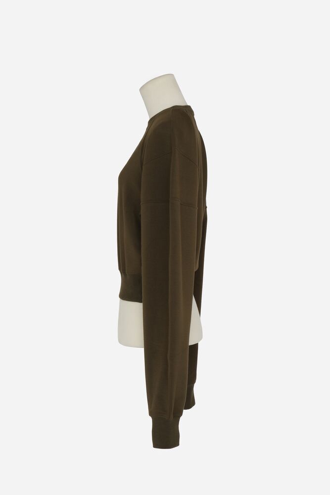 Saint Laurent Paris o1b1hav111125 Sweater in Green Size S / US 4 / IT 40 - 3 Thumbnail