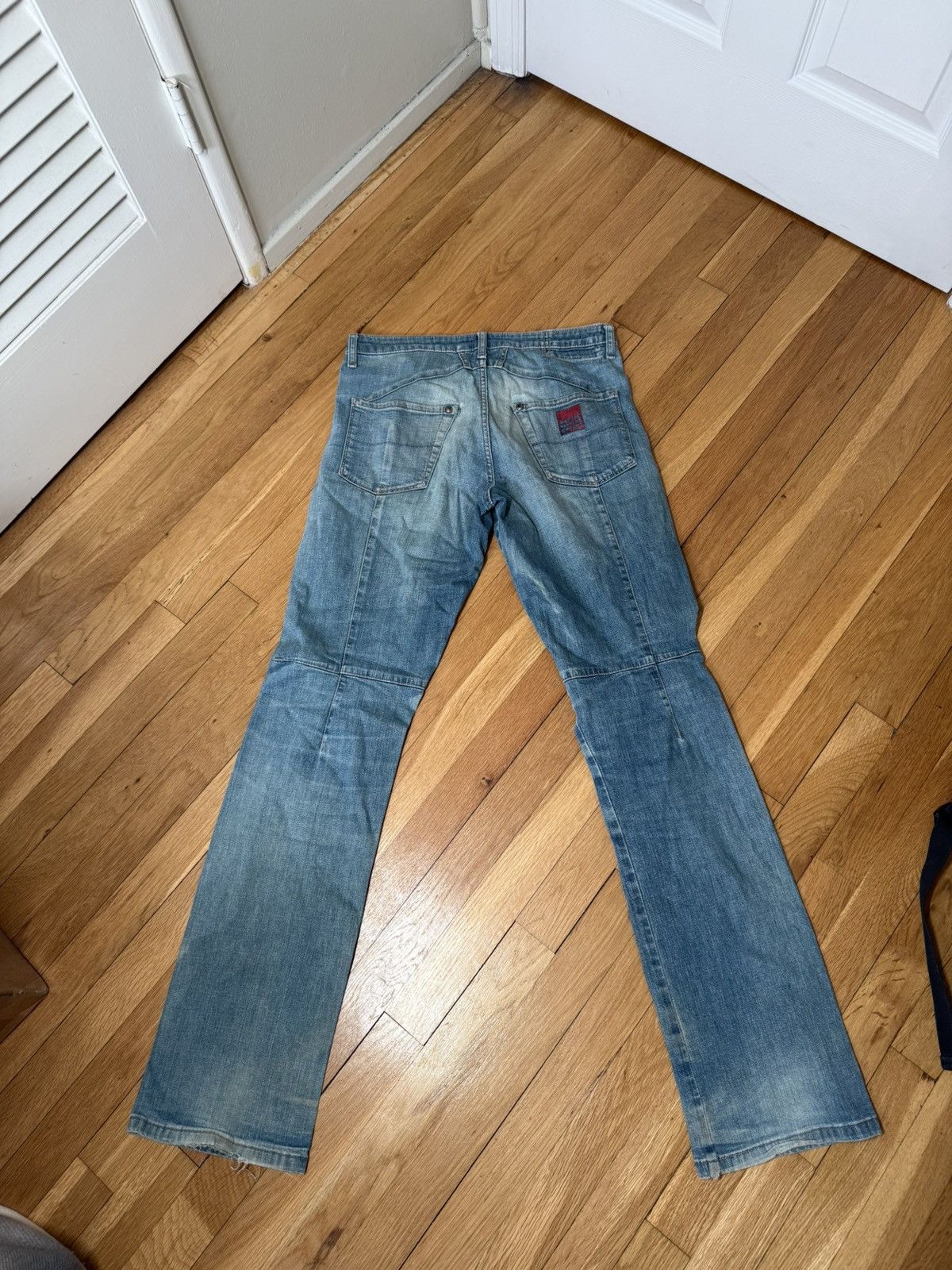 Marithe + Francois Girbaud Marithe Francois Girbaud Denim Red Blue Size US 30 / EU 46 - 7 Thumbnail