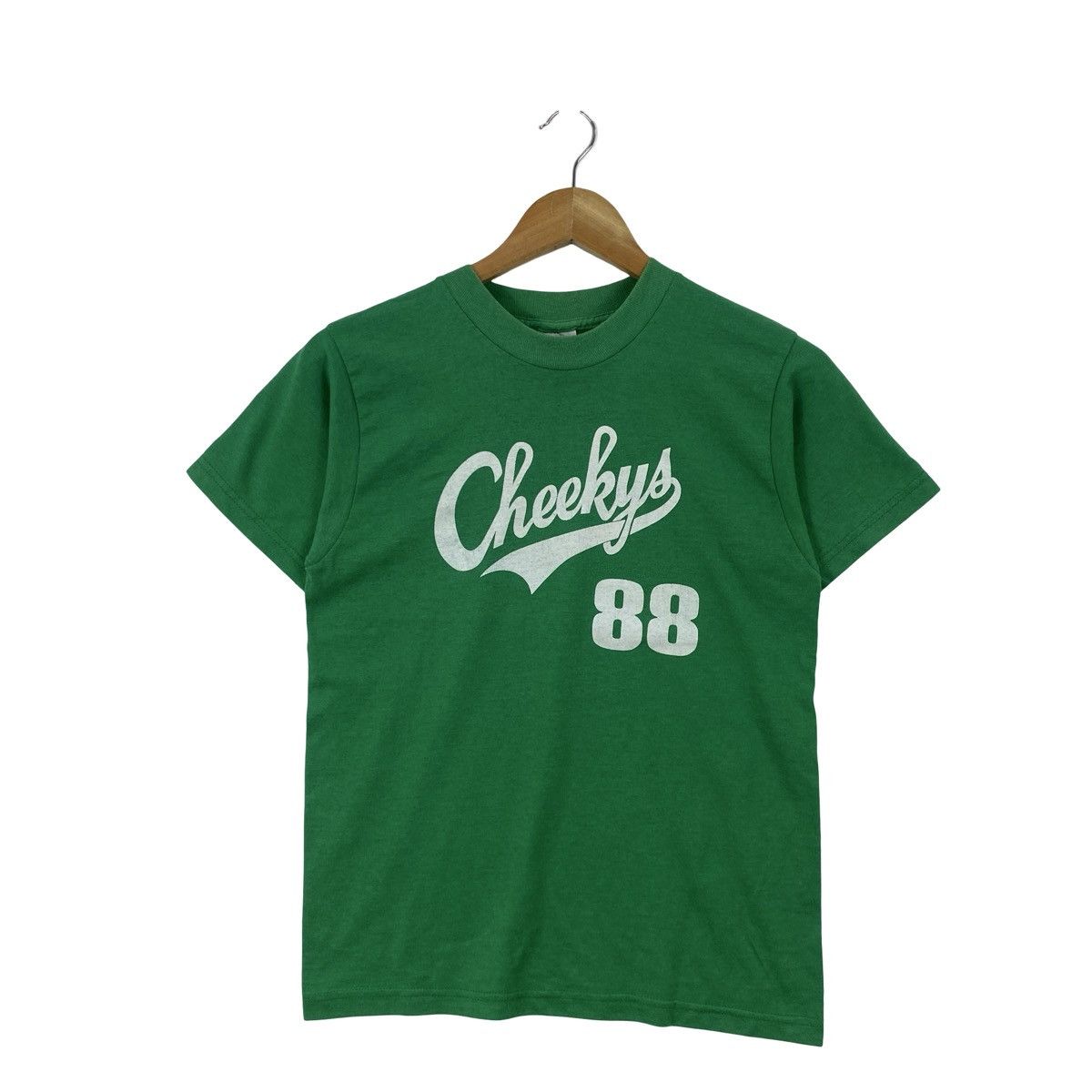 Vintage Vintage CHEEKYS 88 GRAPHIC T-Shirt Retro Sports Style Casua Size US XS / EU 42 / 0 - 4 Thumbnail