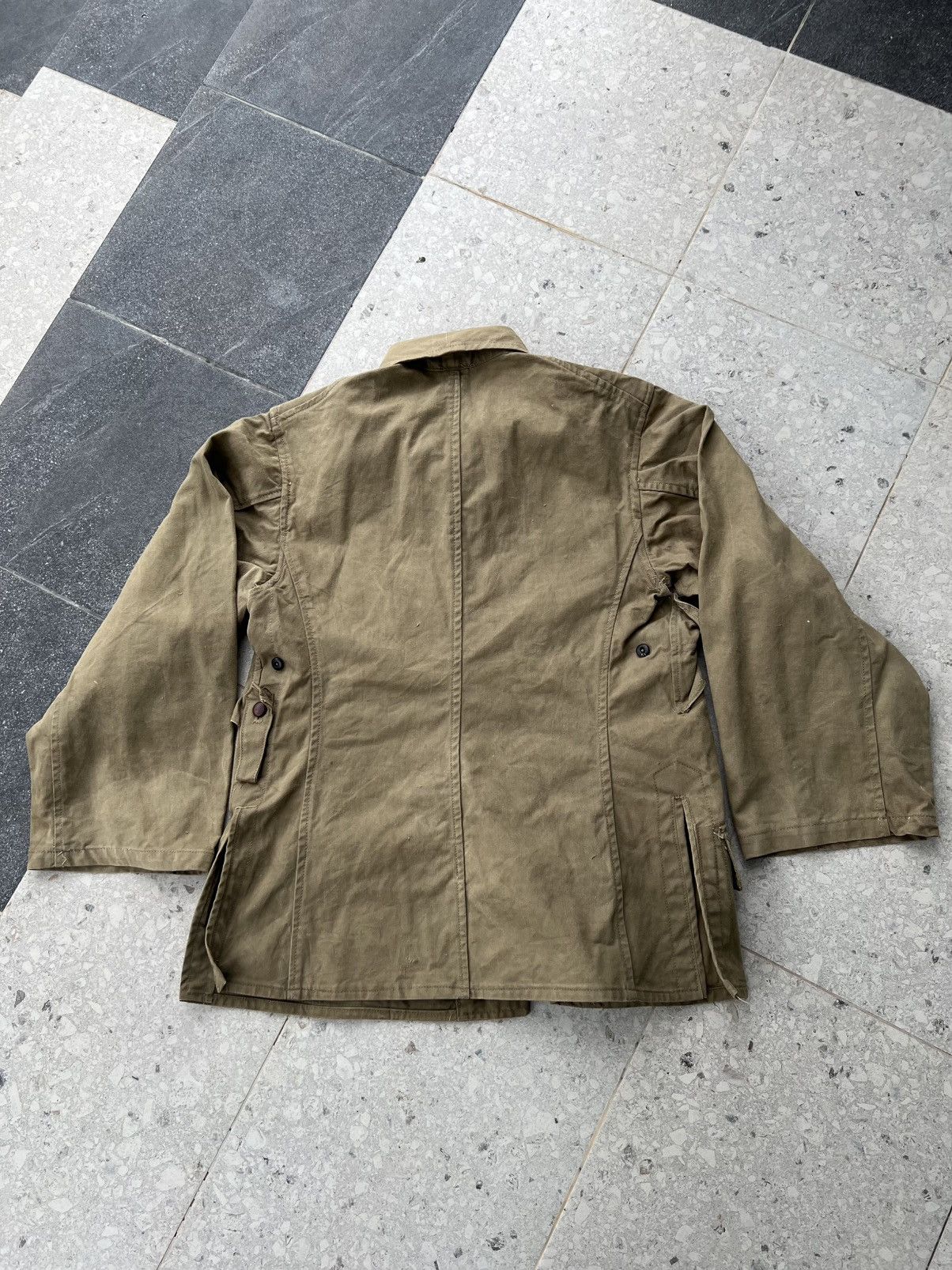 Japanese Brand × Vintage 40s Vintage Japanese army military jacket kanji Size US M / EU 48-50 / 2 - 9 Thumbnail