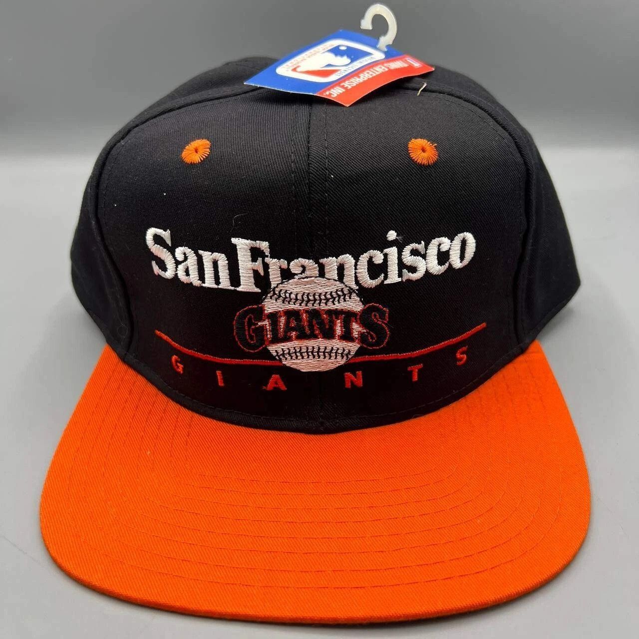 Twins Enterprise Inc. × Vintage New York Giants Hat Men Black Orange Snap Back Cap New Size ONE SIZE - 1 Thumbnail