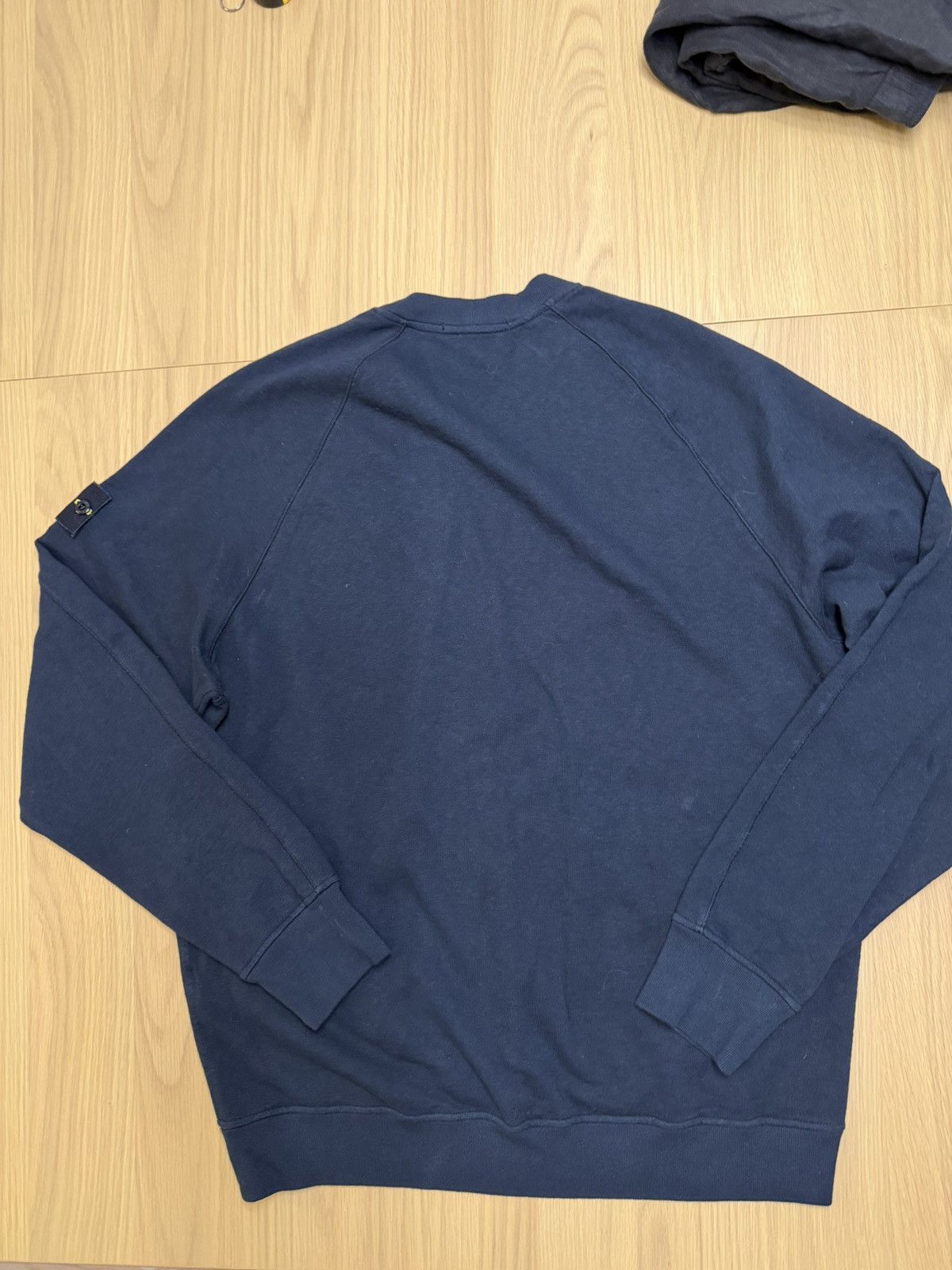 Stone Island Stone Island Navy Crewneck Sweatshirt Patch Logo XL Size US XL / EU 56 / 4 - 8 Thumbnail