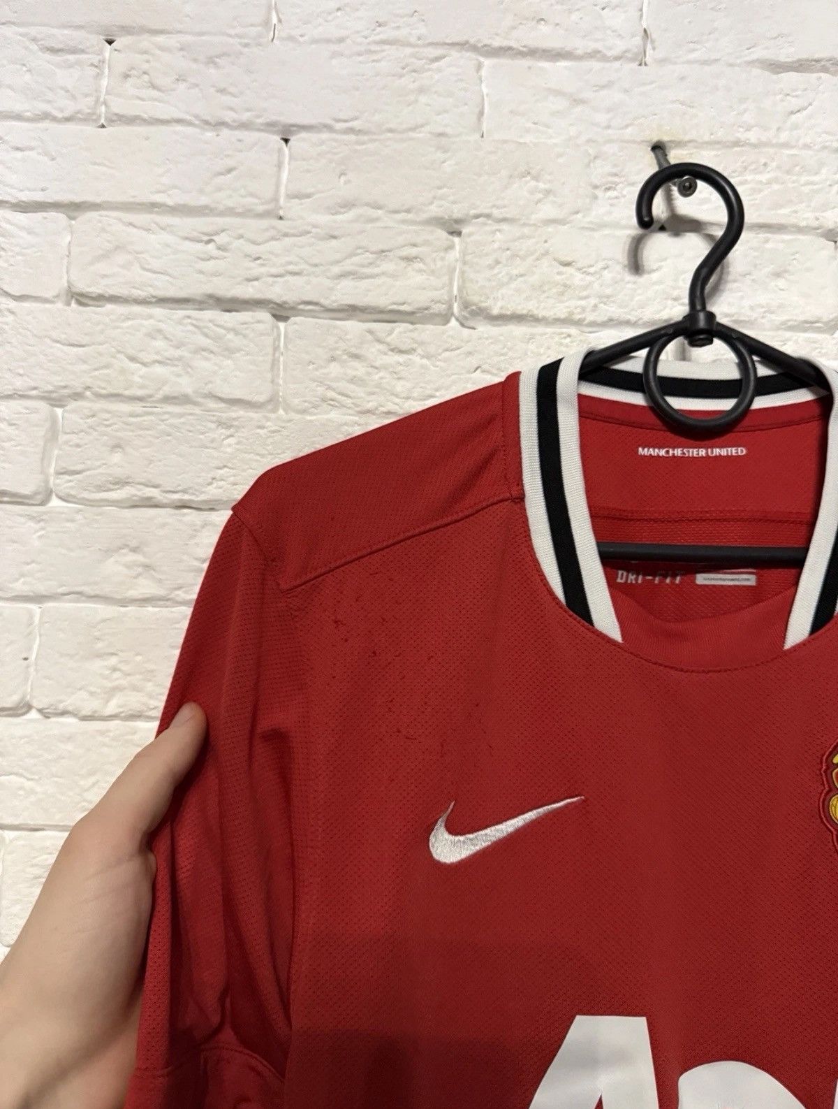 Nike Nike Manchester United Nani #17 Jersey 11/12 Football Shirt Size US S / EU 44-46 / 1 - 4 Thumbnail