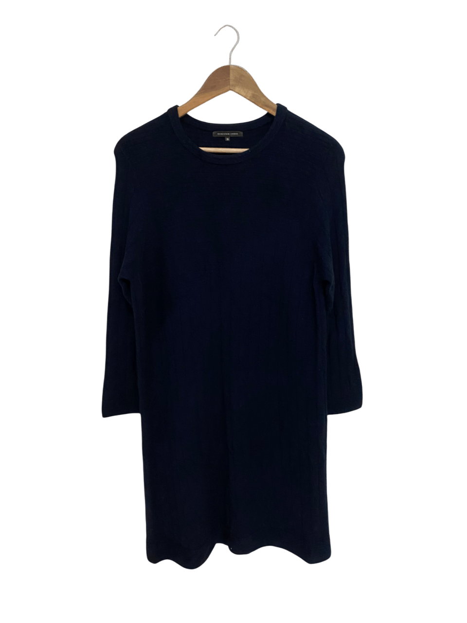 FW19 Knitted Mackintosh Long Dress