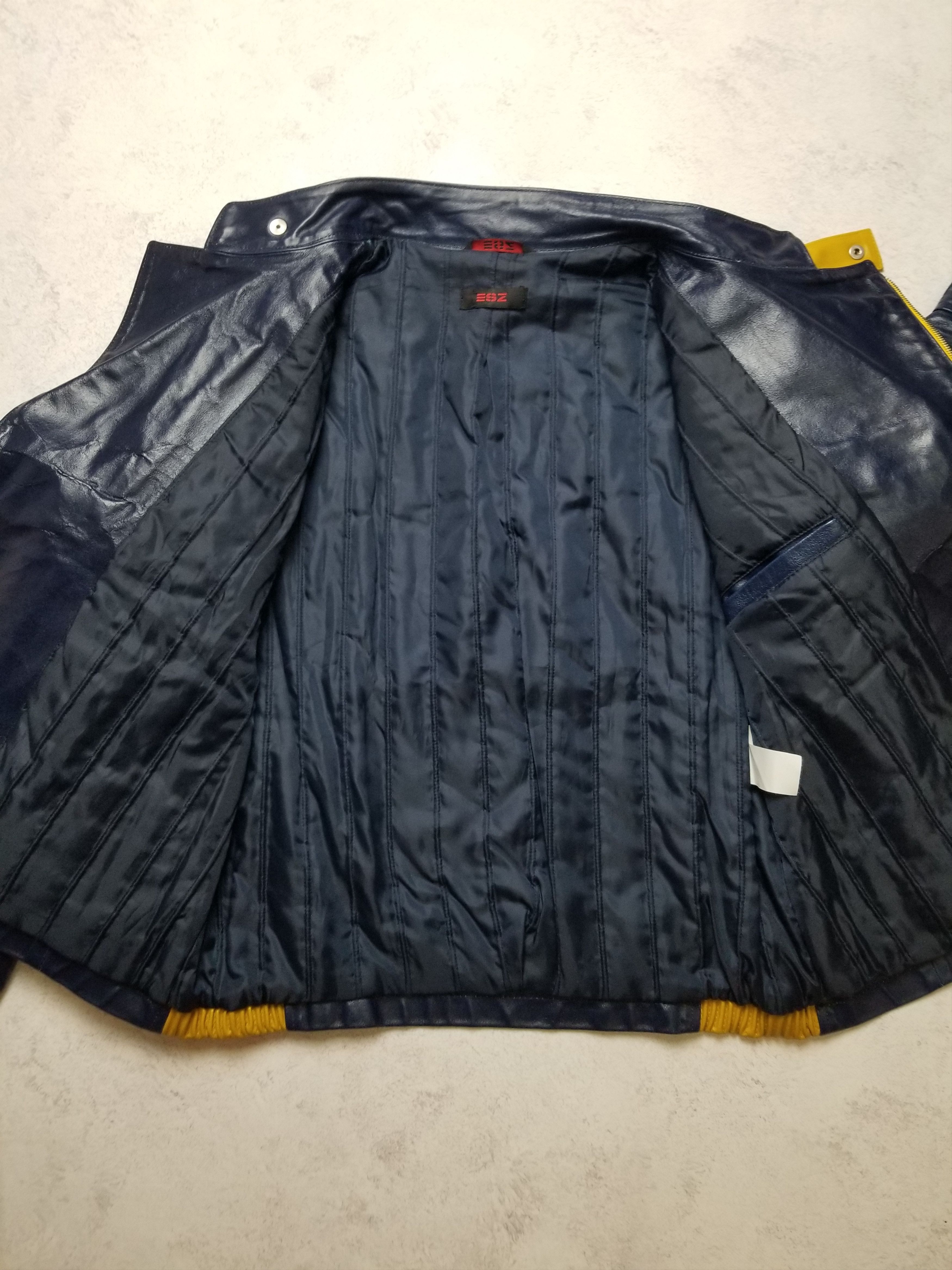 Other Y2K Essenza Vera Pelle Leather Motobiker Jacket Unisex Size US M / EU 48-50 / 2 - 3 Thumbnail