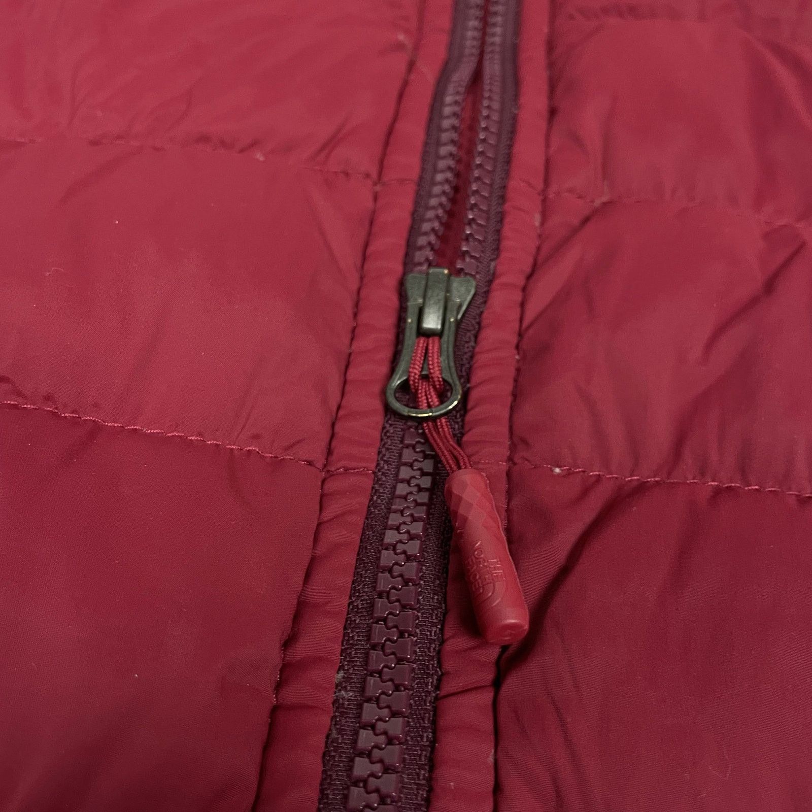 The North Face The North Face Women's Burgundy Full Zip Puffer Jacket Small Size S / US 4 / IT 40 - 5 Thumbnail