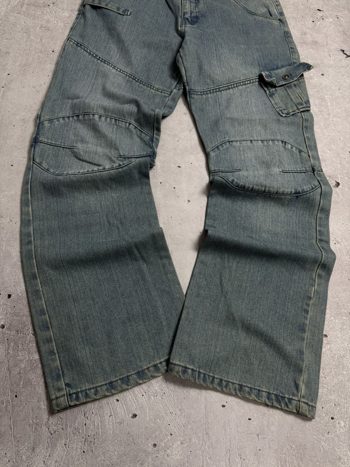 Hysteric Glamour VTG Rick Owens Raf Simons Balenci Style Washed Jeans 90s Size US 32 / EU 48 - 2 Thumbnail