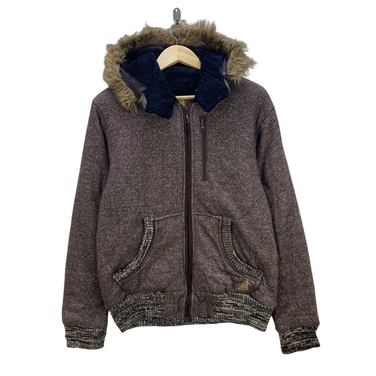 If Six Was Nine 💥Master Ground Faux Fur Hooded Sherpa Lining Jacket Size US M / EU 48-50 / 2 - 1 Thumbnail