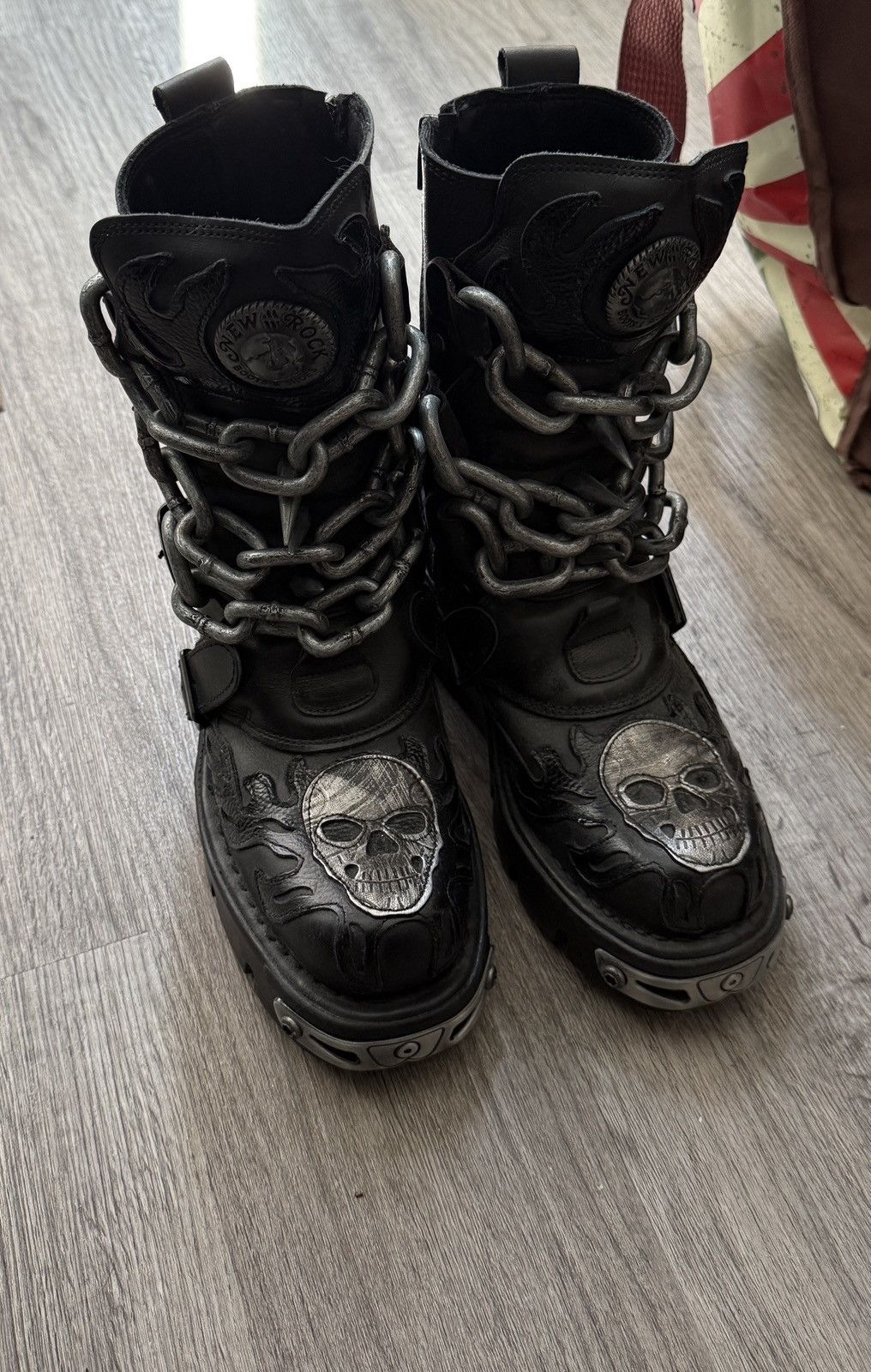 New Rock New Rock x Jaded London Scar Reactor Boots | Grailed