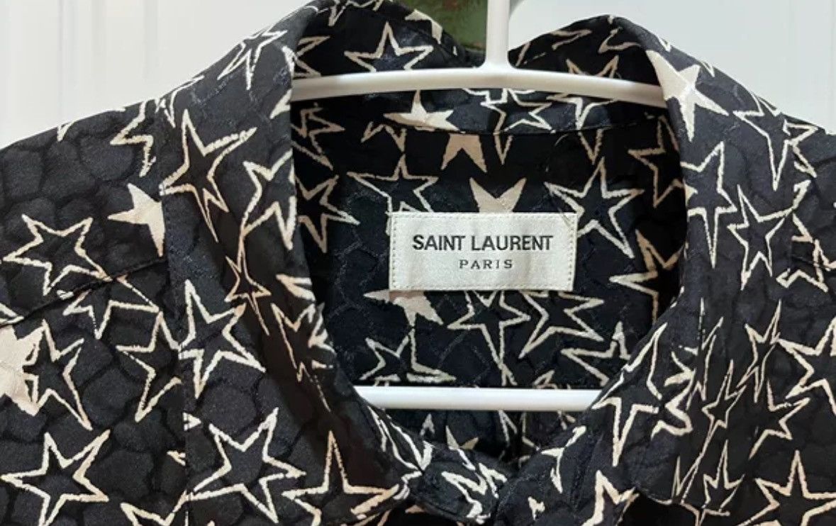 Saint Laurent Paris × Yves Saint Laurent Saint Laurent 100% Mulberry Silk Shirt2412-Nextarrow Size XS / US 0-2 / IT 36-38 - 3 Thumbnail