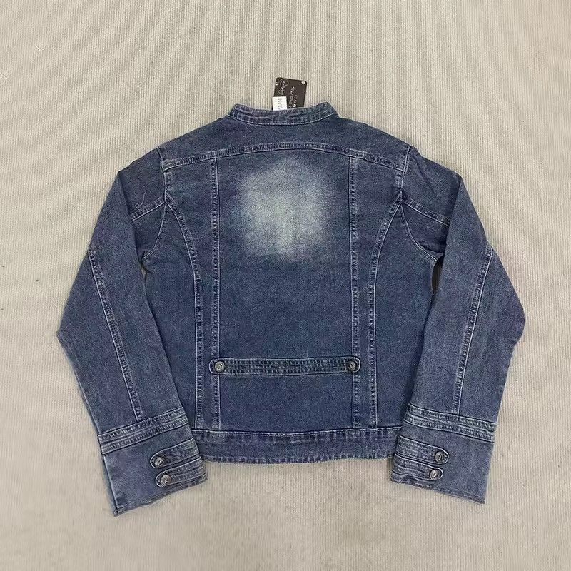 Japanese Brand Distressed Military Cadet Denim Jacket Size US M / EU 48-50 / 2 - 5 Thumbnail