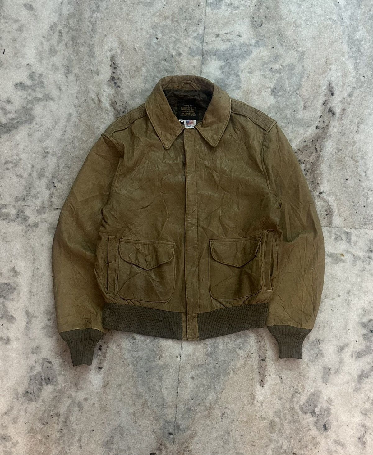 Avirex Vintage Avirex A-2 U.S. Army Air Forces Flight Jacket Size US M / EU 48-50 / 2 - 1 Thumbnail