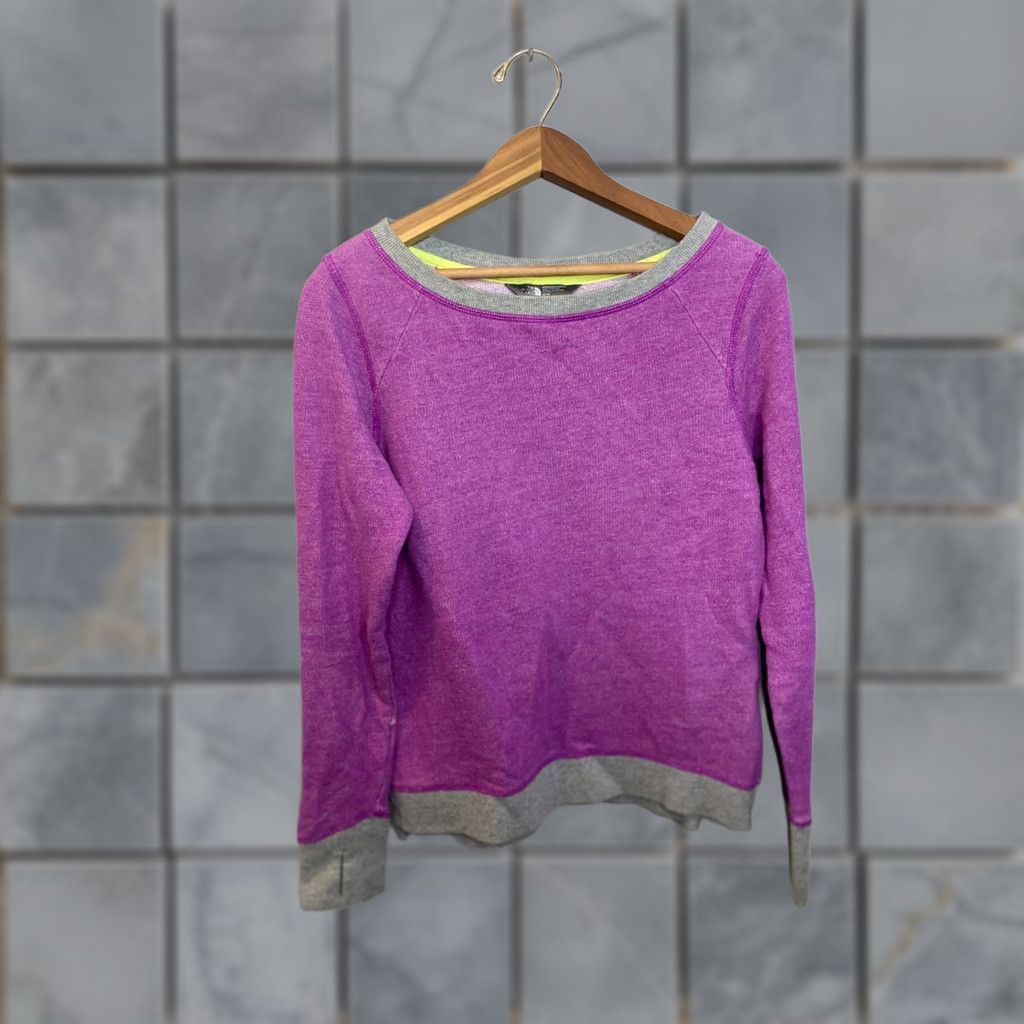 The North Face The North Face Crew Sweater Pullover Women's Size M Purple Size M / US 6-8 / IT 42-44 - 1 Thumbnail