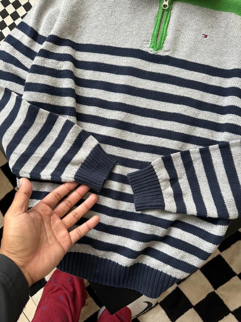 Tommy Hilfiger TOMMY HILFIGER KNITWEAR HALF ZIPPER Size M / US 6-8 / IT 42-44 - 4 Thumbnail