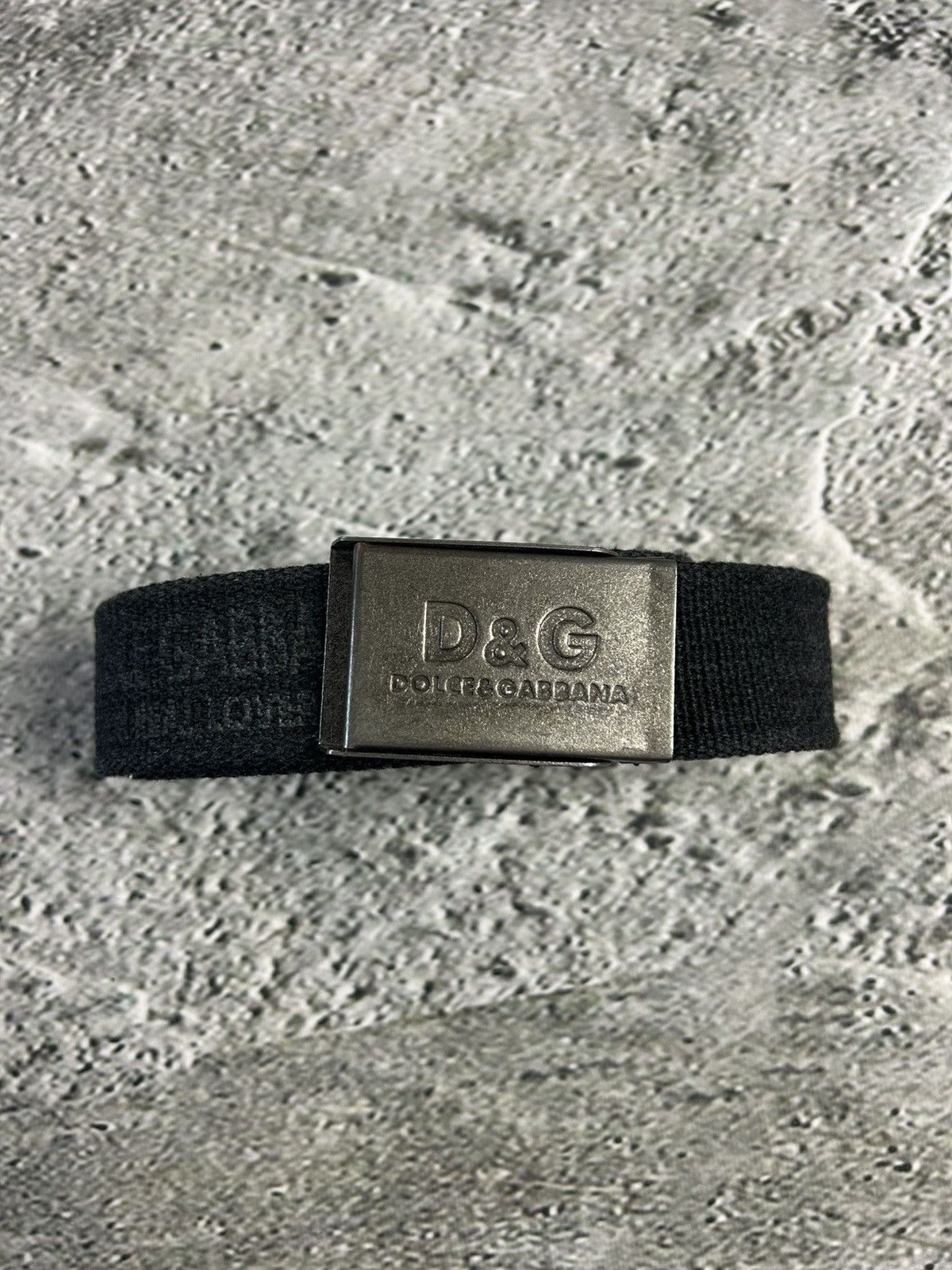 Dolce & Gabbana × Vintage Dolce & Gabbana Belt Black Vintage Y2K Size ONE SIZE - 1 Thumbnail