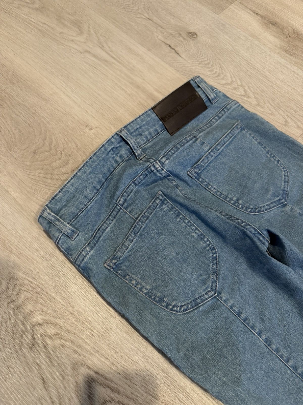 Balmain s/s 2011 biker denim jeans!! Size US 28 / EU 44 - 5 Thumbnail