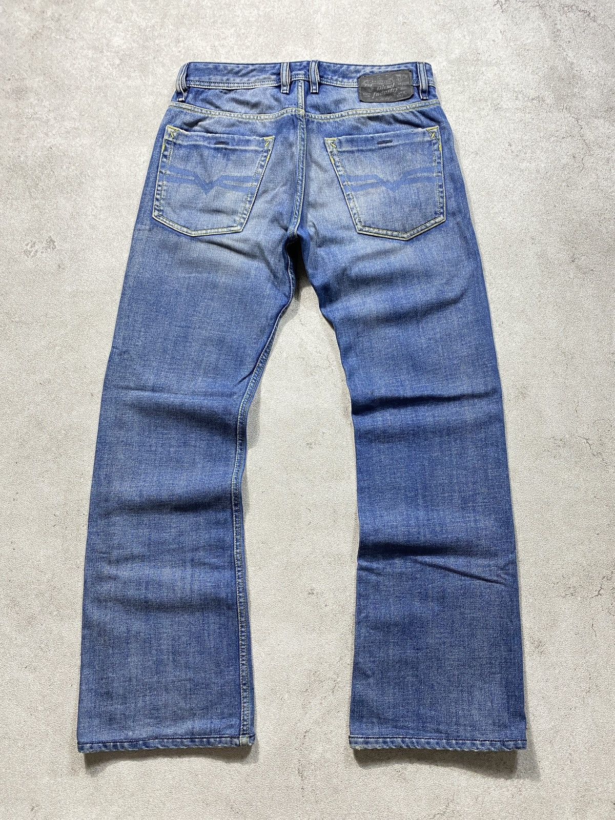 Diesel Y2k Diesel Bootcut Wash Denim Low Rise Jeans Size US 31 - 5 Thumbnail