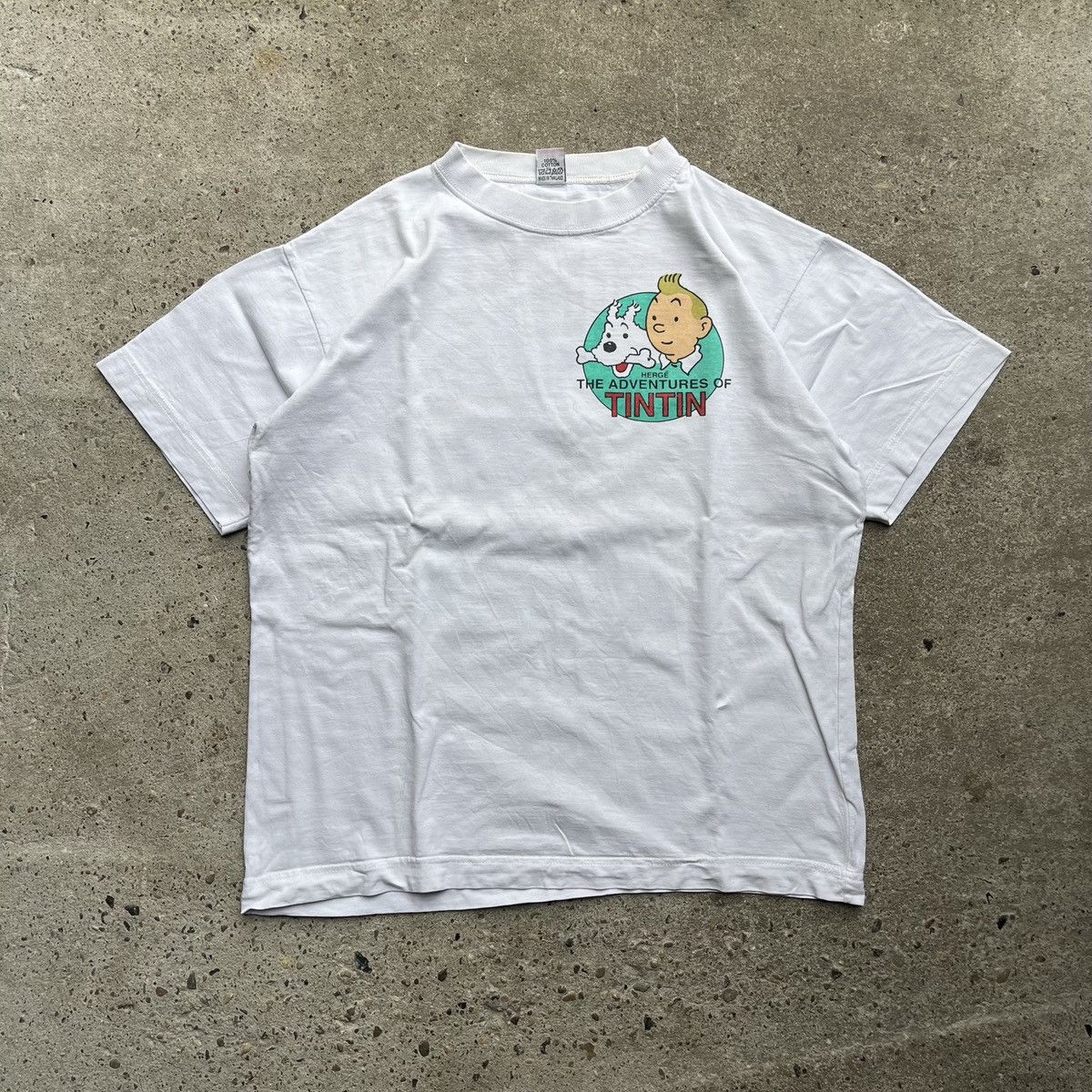 Cartoon Network × Vintage Vintage The Adventures of TINTIN Congo Tee Promo Size US L / EU 52-54 / 3 - 1 Thumbnail