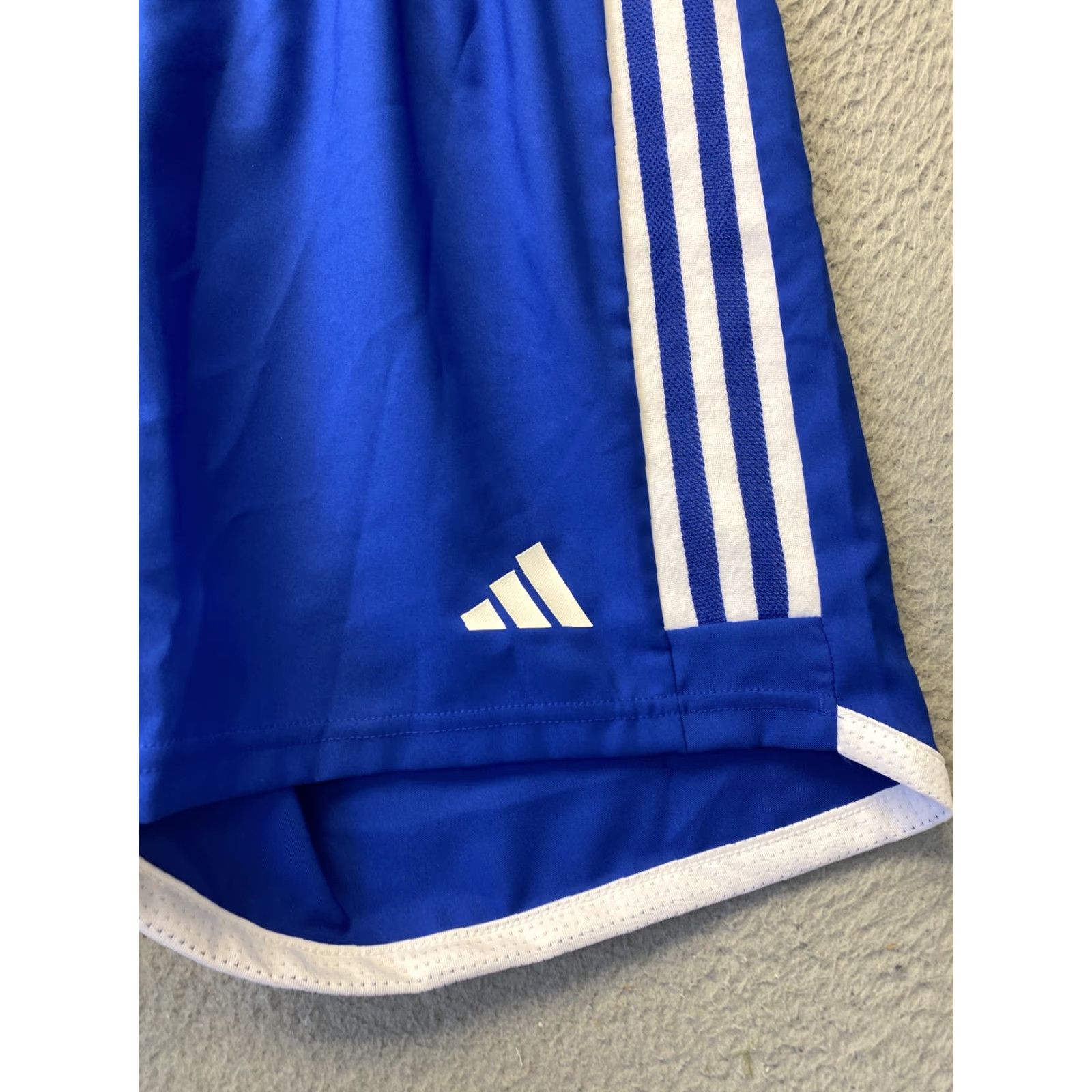 Adidas Adidas loose fit athletic running gym soccer shorts blue women’s small/105-45 Size 28" / US 6 / IT 42 - 2 Thumbnail
