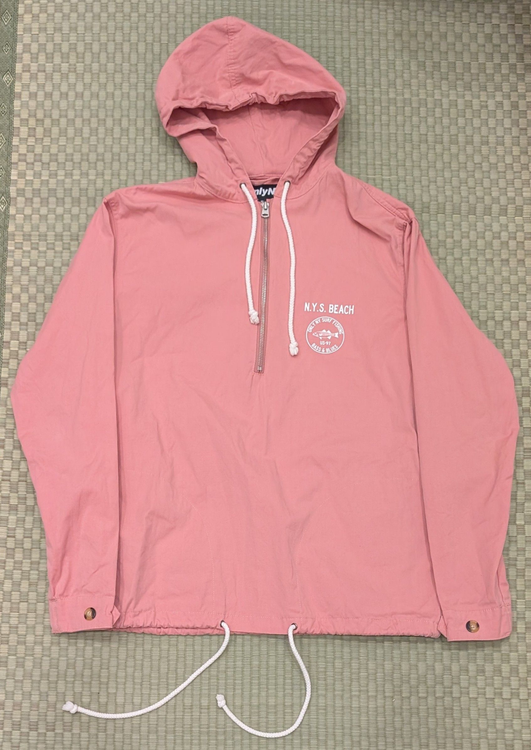 Only NY Only NY Light Beach Pullover Anorak Jacket 100% Cotton Size US S / EU 44-46 / 1 - 1 Thumbnail