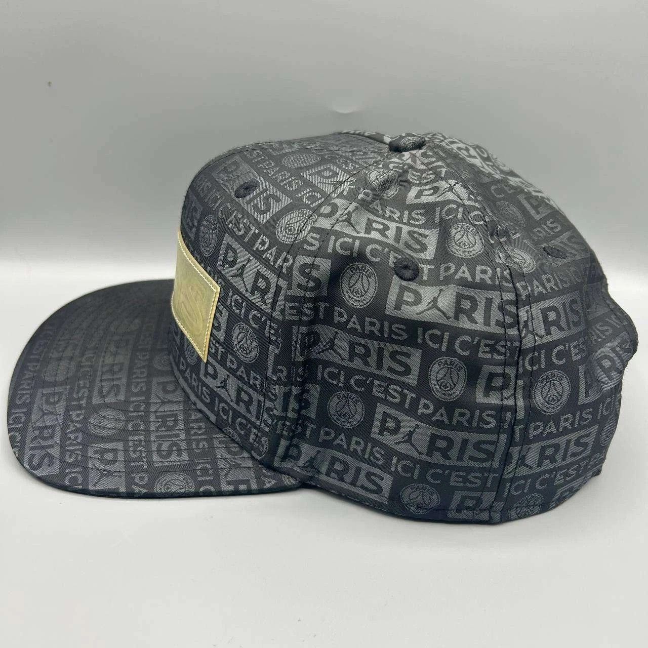 Jordan Brand Air Jordan Paris Saint Germain Hat All Over Logo Snap Back Size ONE SIZE - 4 Thumbnail