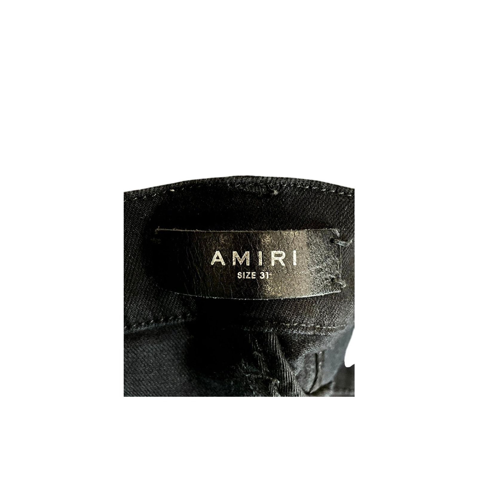 Amiri Amiri Lakers Stripe Black Jeans Size US 31 - 3 Thumbnail