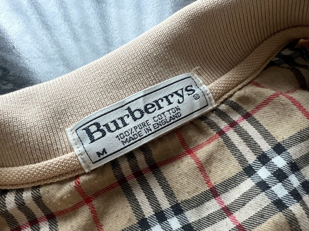 Burberry Burberry : Long Sleeve England Embroidered Logo Size US M / EU 48-50 / 2 - 7 Thumbnail