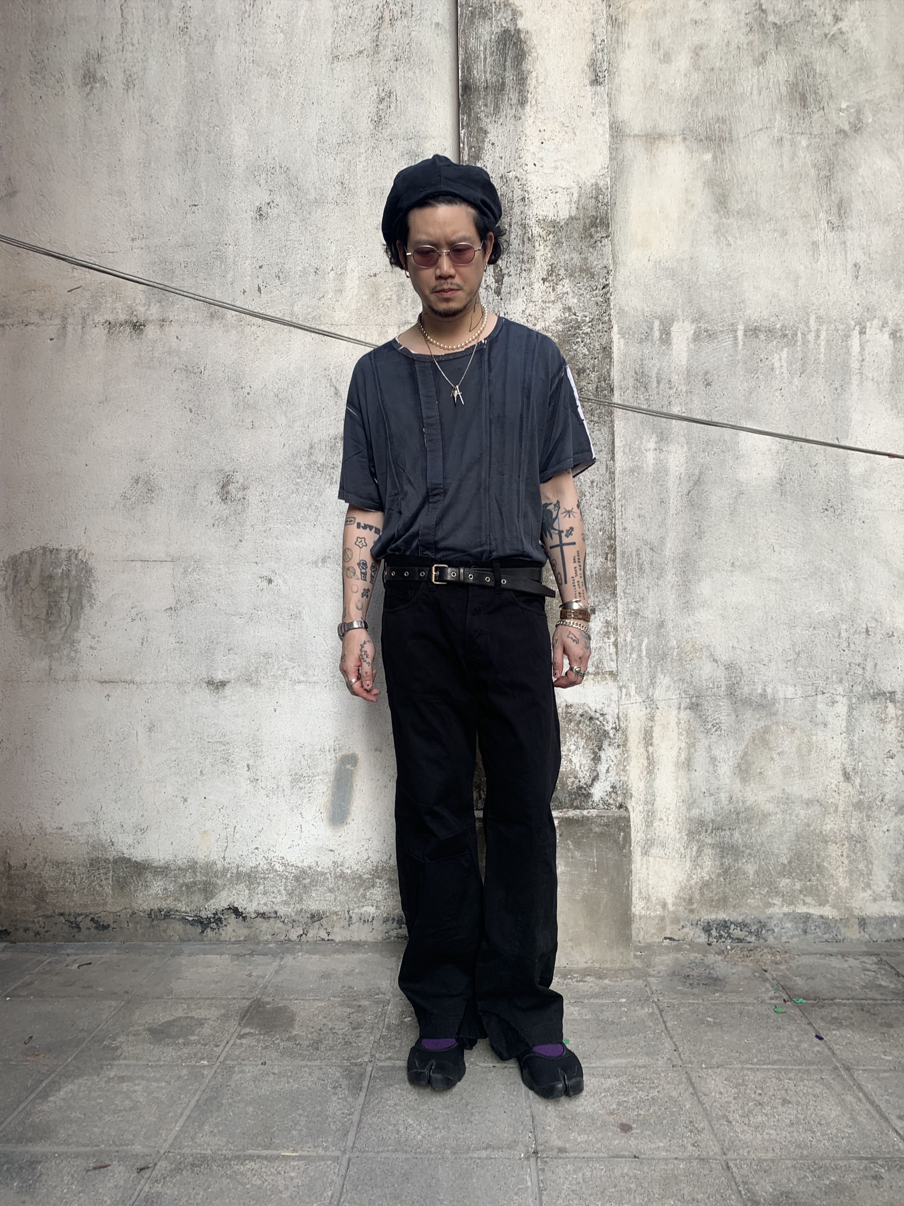 Y's for Men Y's for Men Patched Zipper-cuff Pants Size US 32 / EU 48 - 1 Thumbnail