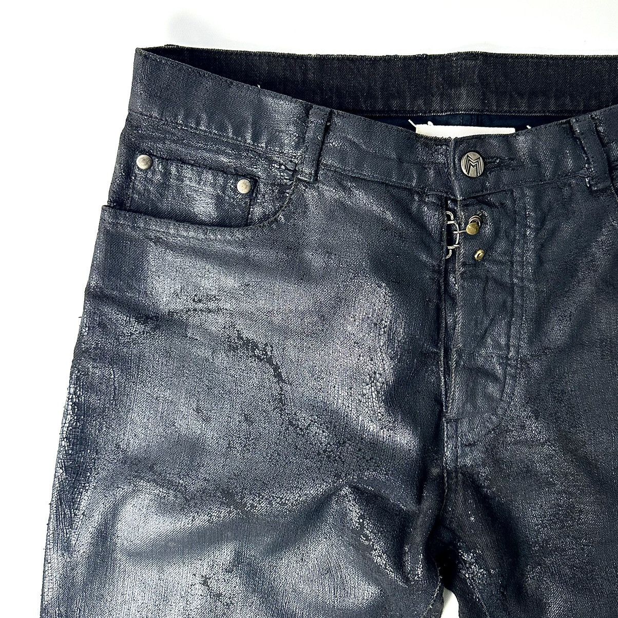 Maison Margiela **RARE** Maison Martin Margiela AW09 Cracked Paint Denim Size US 30 / EU 46 - 8 Thumbnail