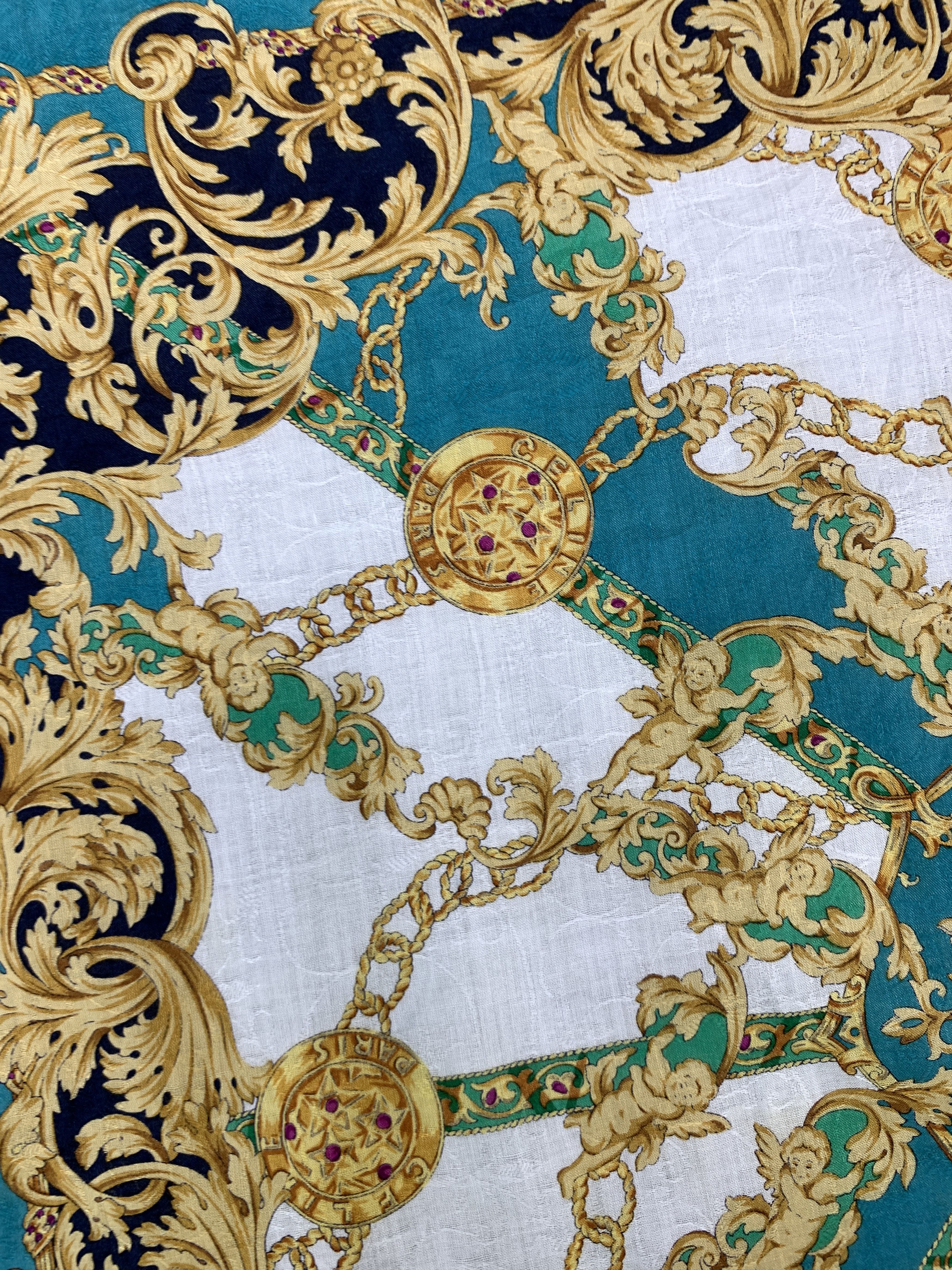 Celine × Vintage Vintage Celine Neckerchief/ Handkerchief - HKA945 Size ONE SIZE - 5 Thumbnail
