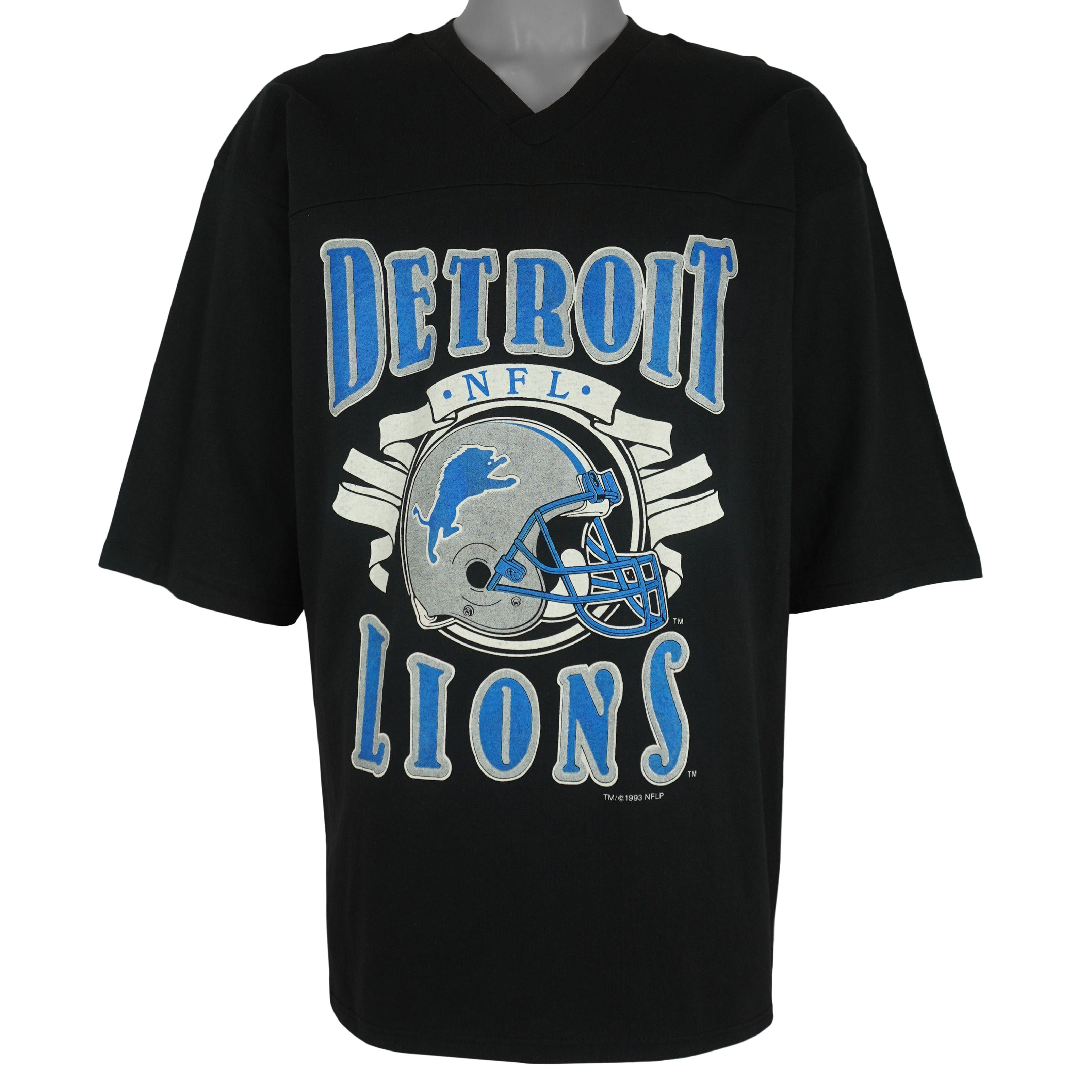 NFL Competitor - Detroit Lions Helmet Football Jersey 1993 Size US XL / EU 56 / 4 - 1 Thumbnail